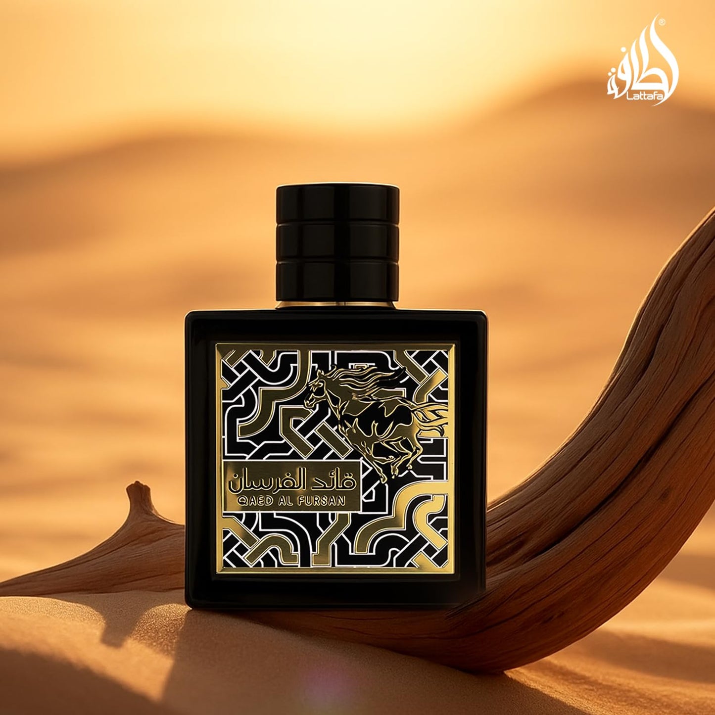 Lattafa Qaed Al Fursan for Men Eau de Parfum Spray, 3.04 Ounce - Medaid International