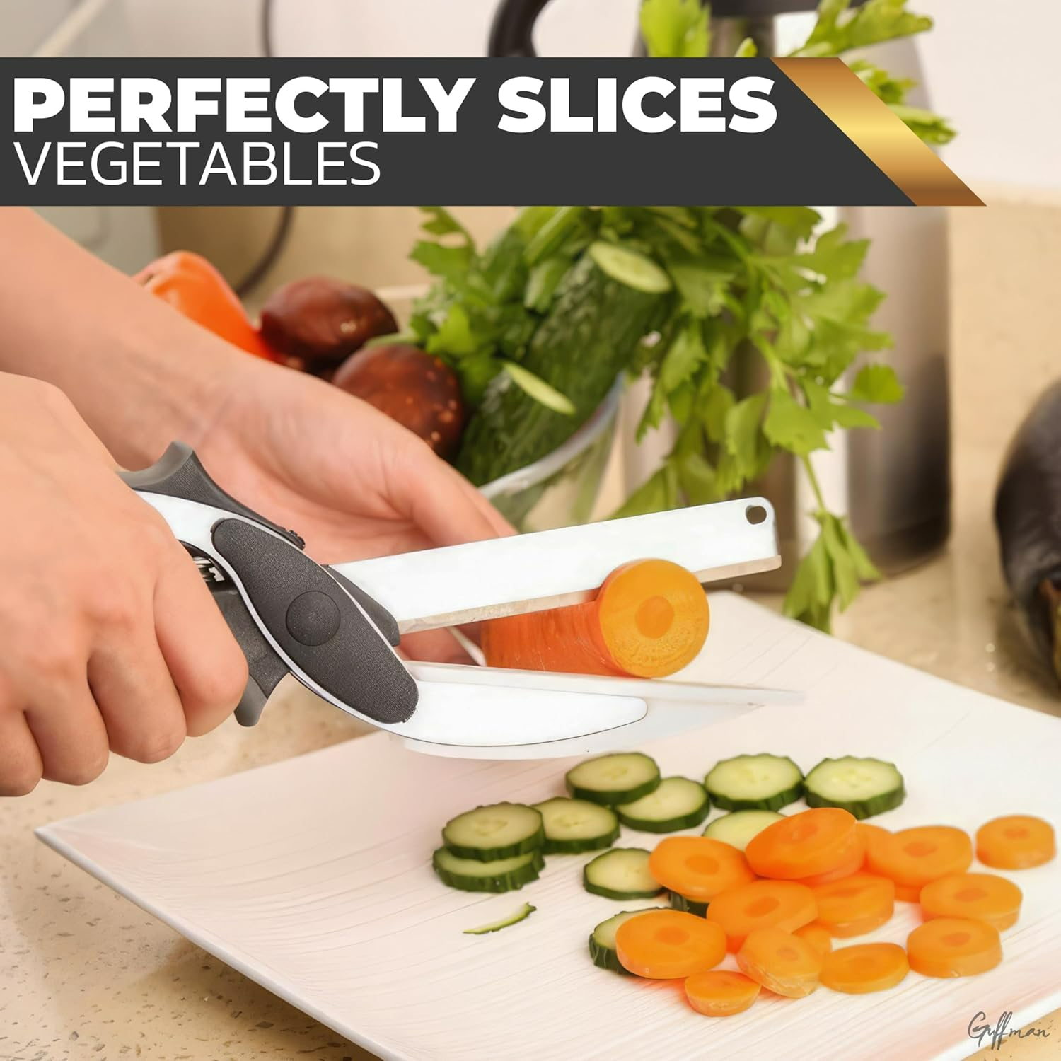 Kitchen Scissor Smart Cutting Board - Clever Cutter - Medaid International