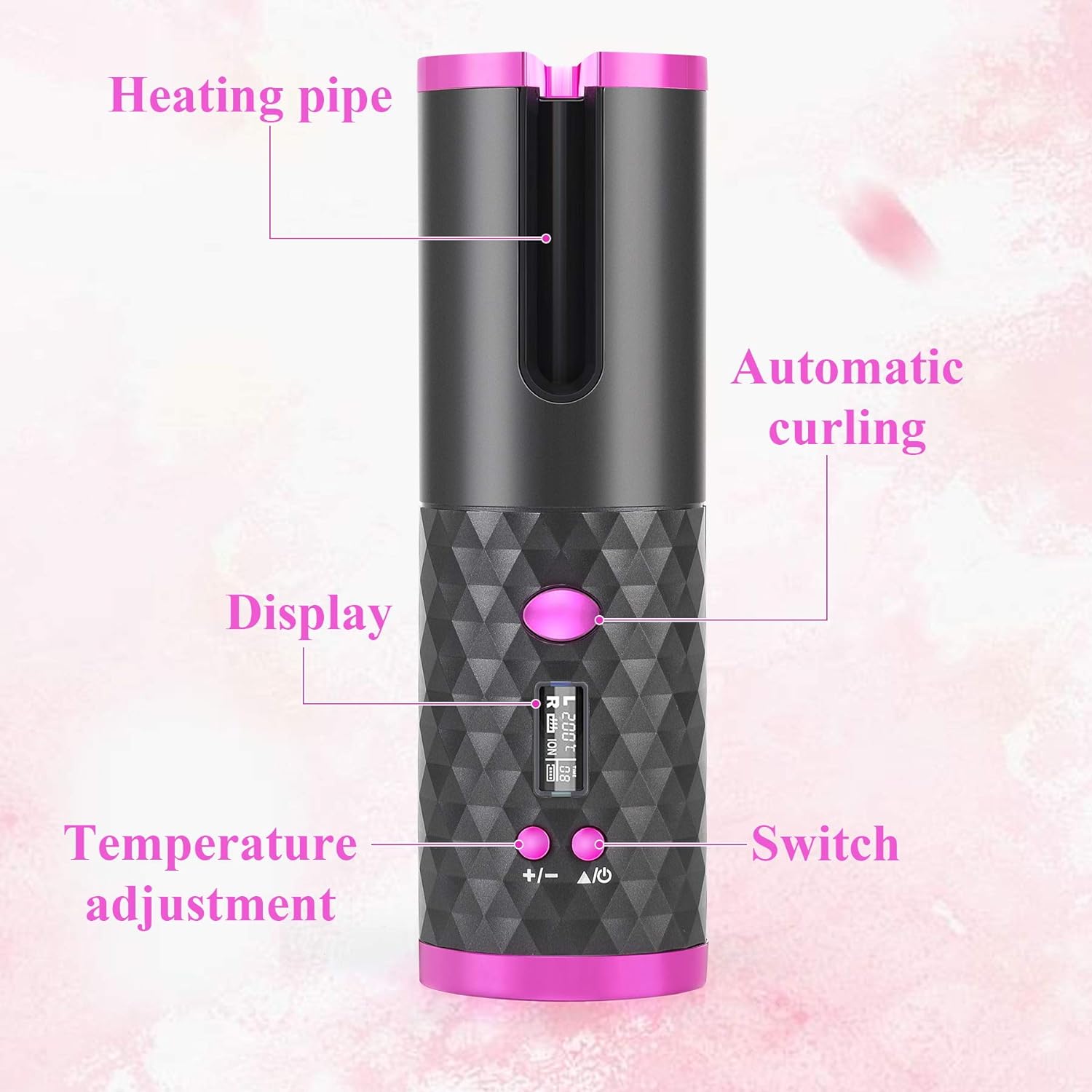 Wireless Auto hair curler - Medaid - Lebanon