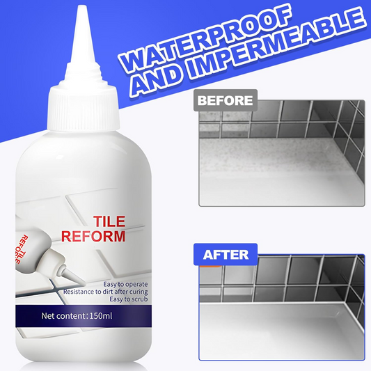 White Tile & Enamel Repair Kit ‚Äì Waterproof, Quick-Dry with Spatula for Cracks & Scratches - Medaid International