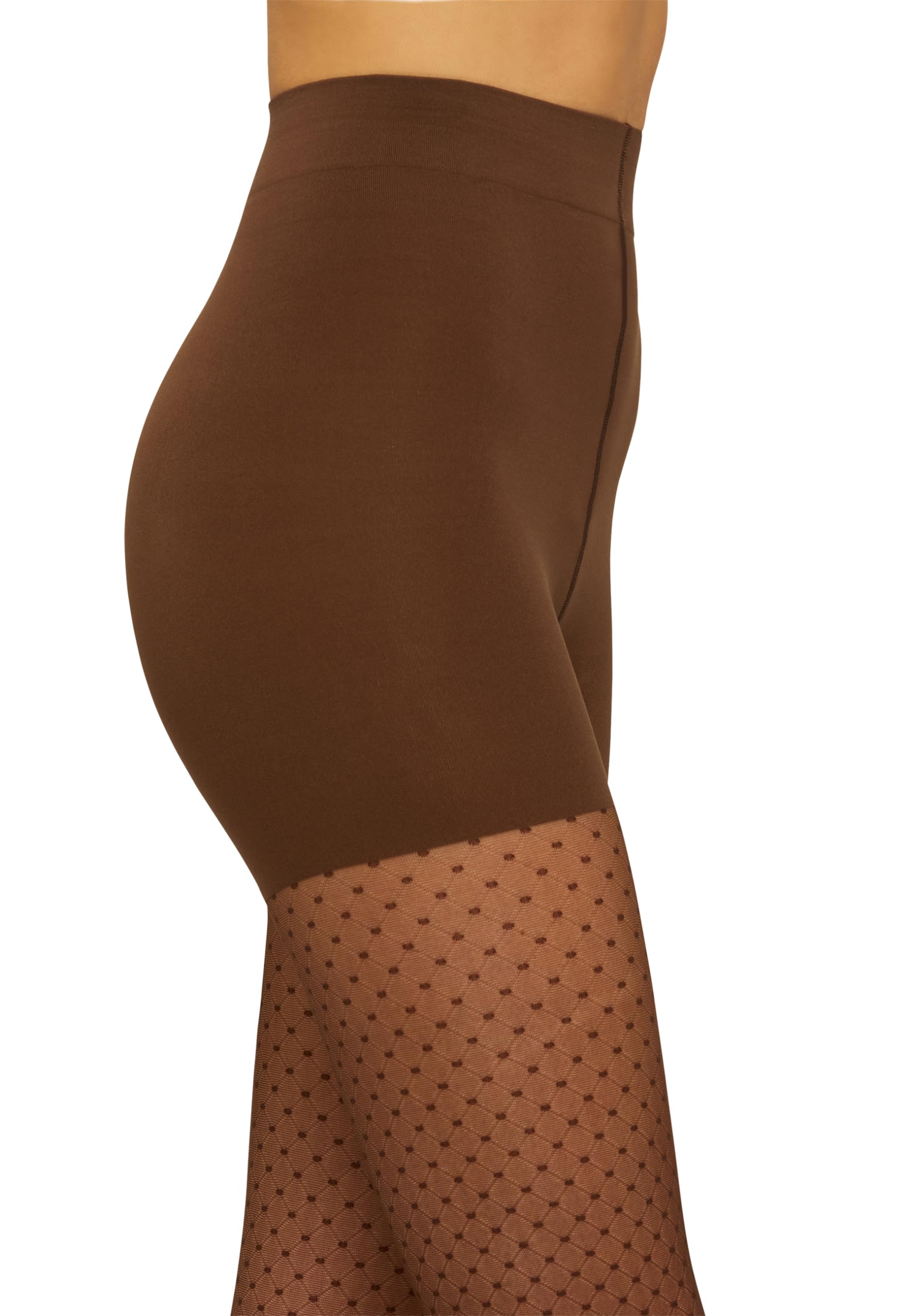 Wolford Control Dots Sheer Tights 20 Denier For Women Pantyhose with Shaping Effect Stylish & Comfortable for All Occasions - Medaid International