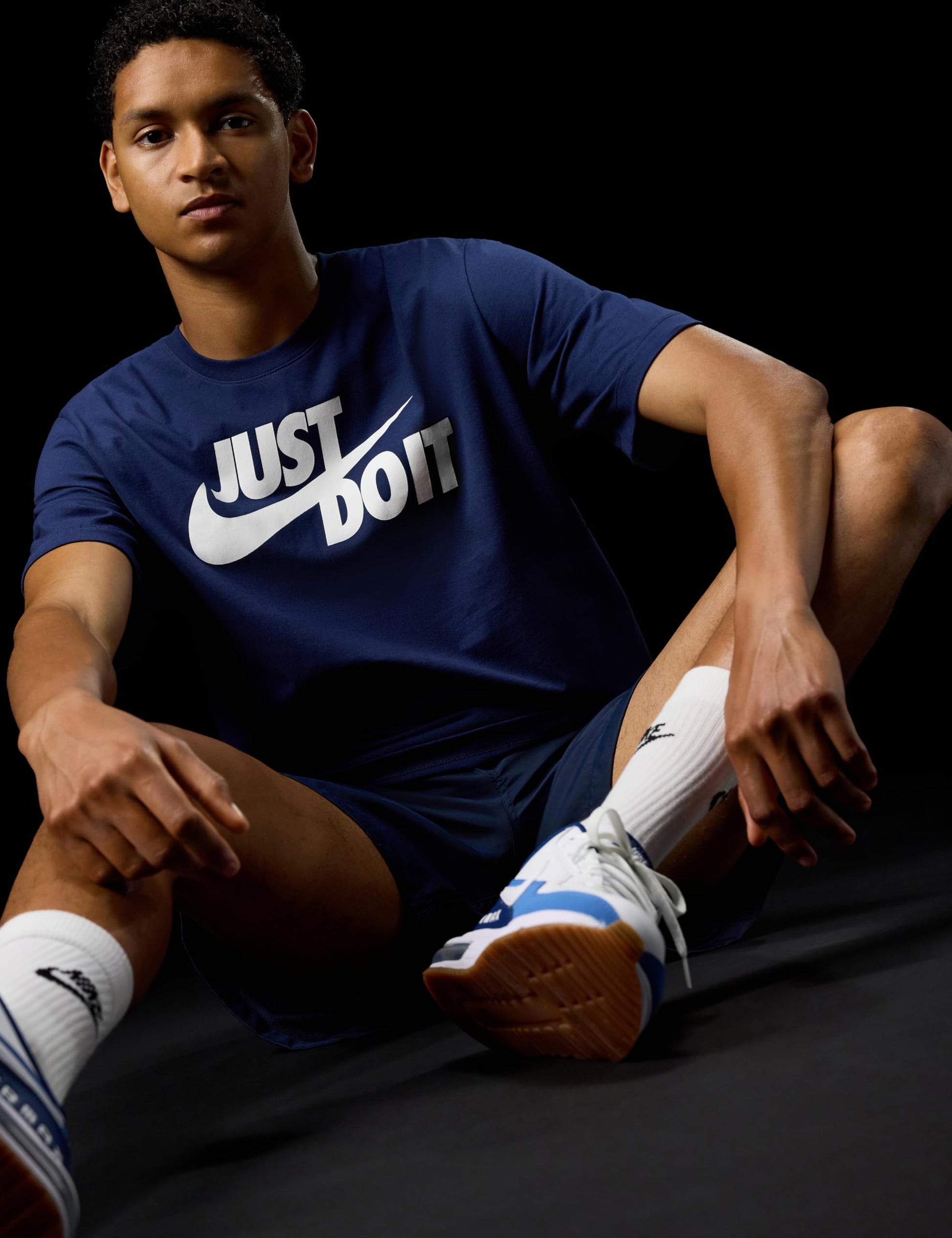 Nike Men's Sportswear JDI T-Shirt, Midnight Navy/White, XX-Large - Medaid International