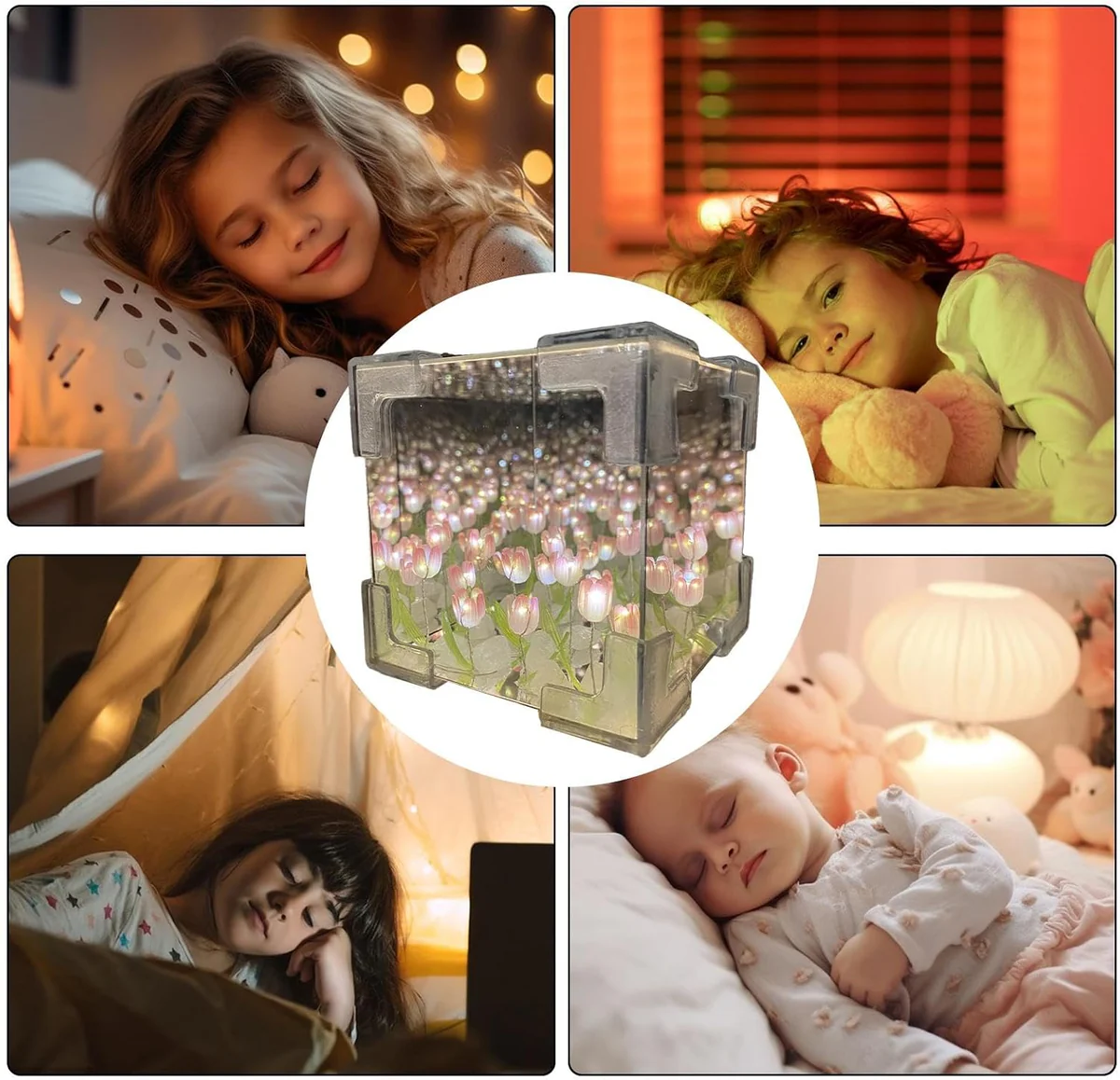 Tulip Mirror Night Light DIY - Medaid International