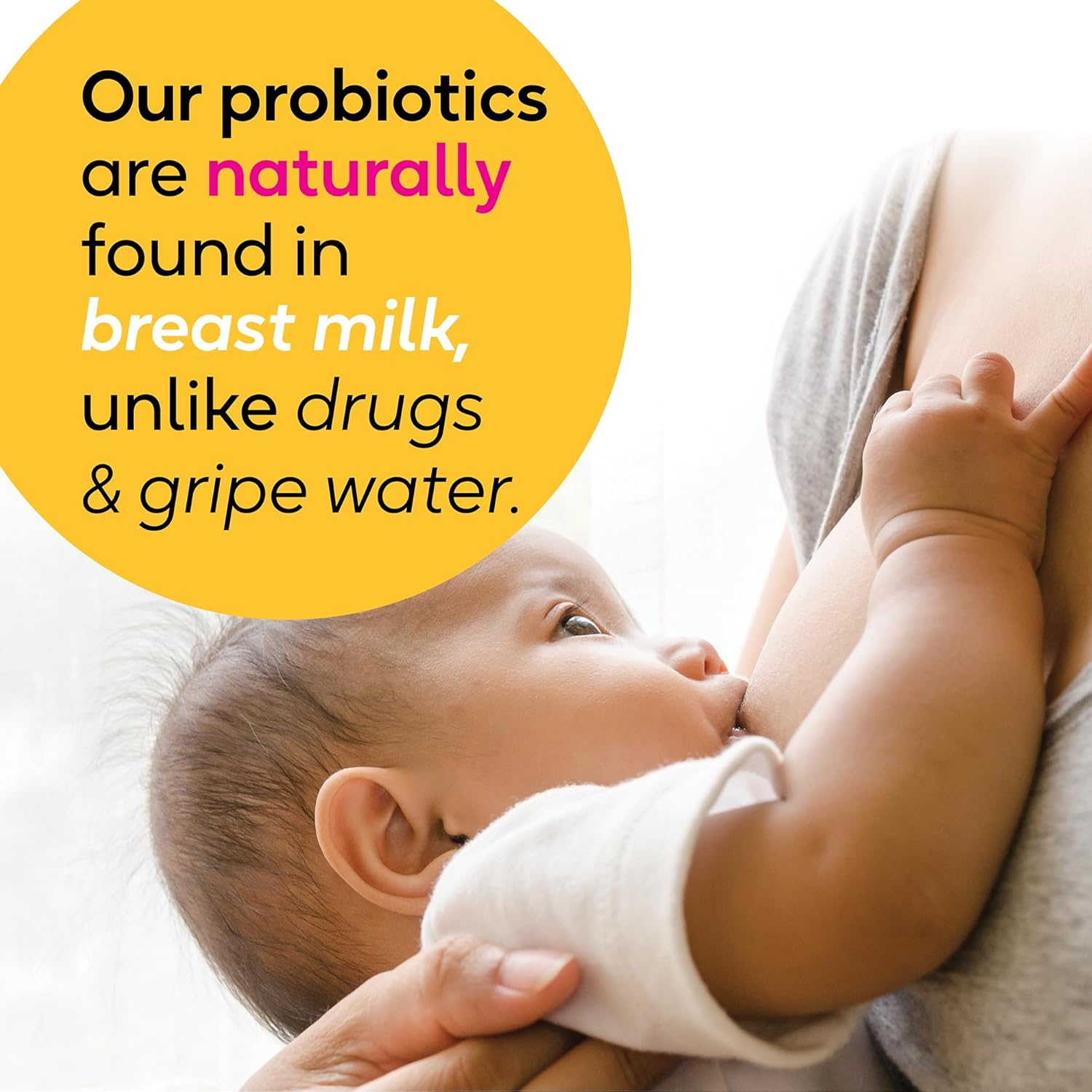 BioGaia Baby Probiotic Drops - Baby Essentials for Colic & Gas Relief, Safe for Newborns, Reduces Crying, Fussing, Colic, Gas, Spit-ups and Constipation, No allergens, dairy, soy, gluten, or sugar - Medaid International