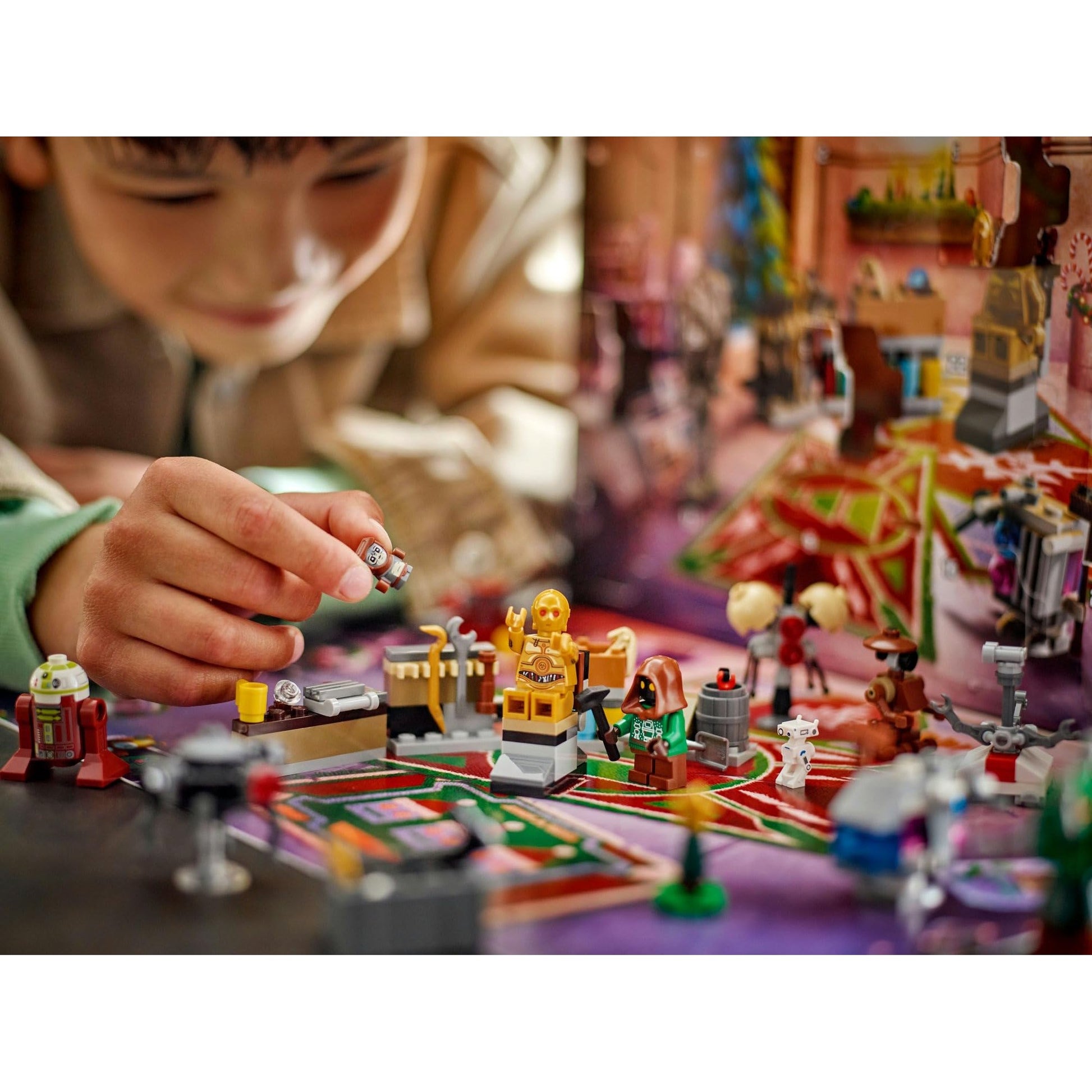 Lego 75418 Star Wars Advent Calendar 2025 Toy Birthday Present Blocks Educational Toys for Boys Girls Children 6 Years 7 Years 8 Years 9 Years Old Pretend Play Doll - Medaid International