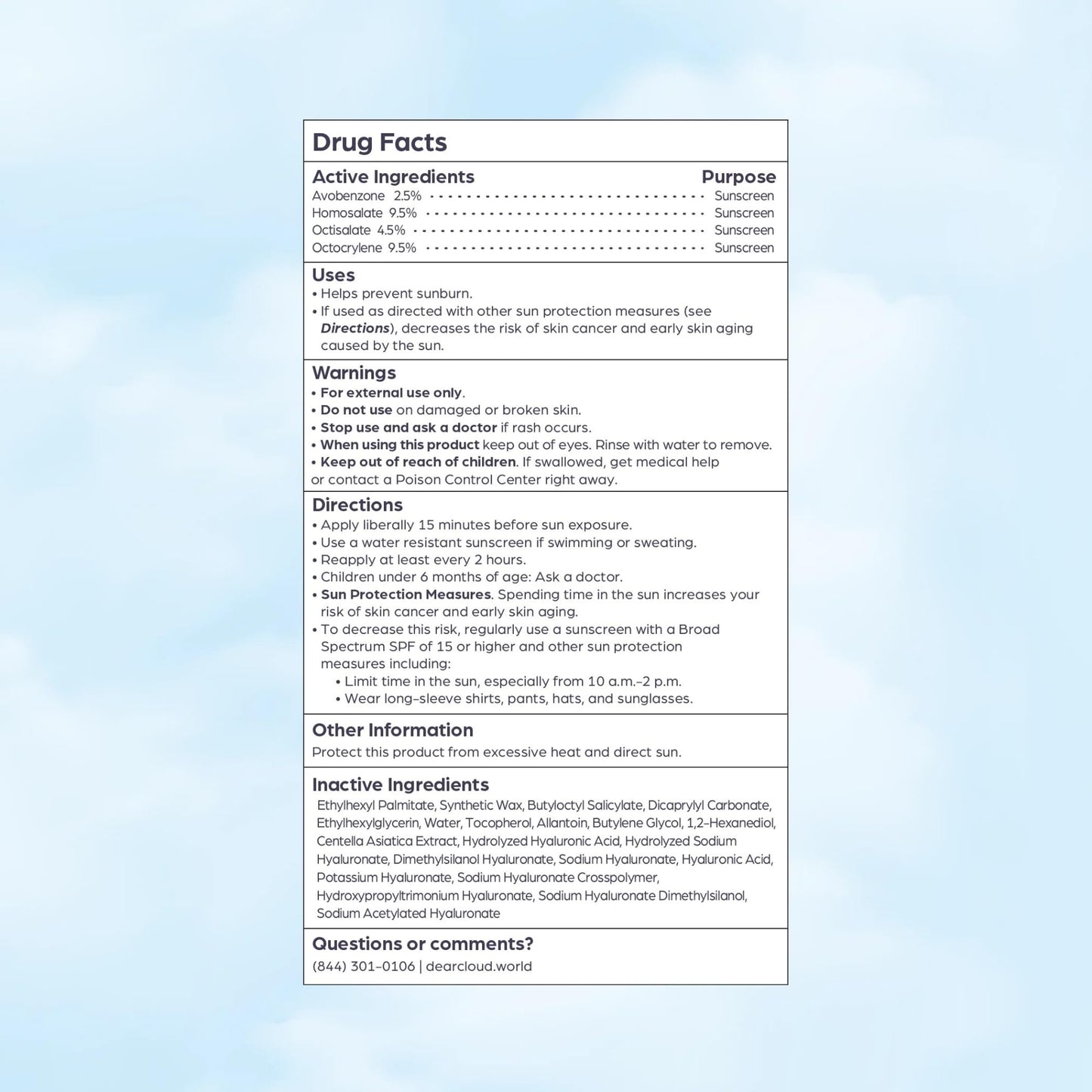 dearcloud Sunny Defense Sunscreen Stick SPF 50+ PA++++ – Korean Sunscreen for Face & Travel Size (.68 oz) - Medaid International