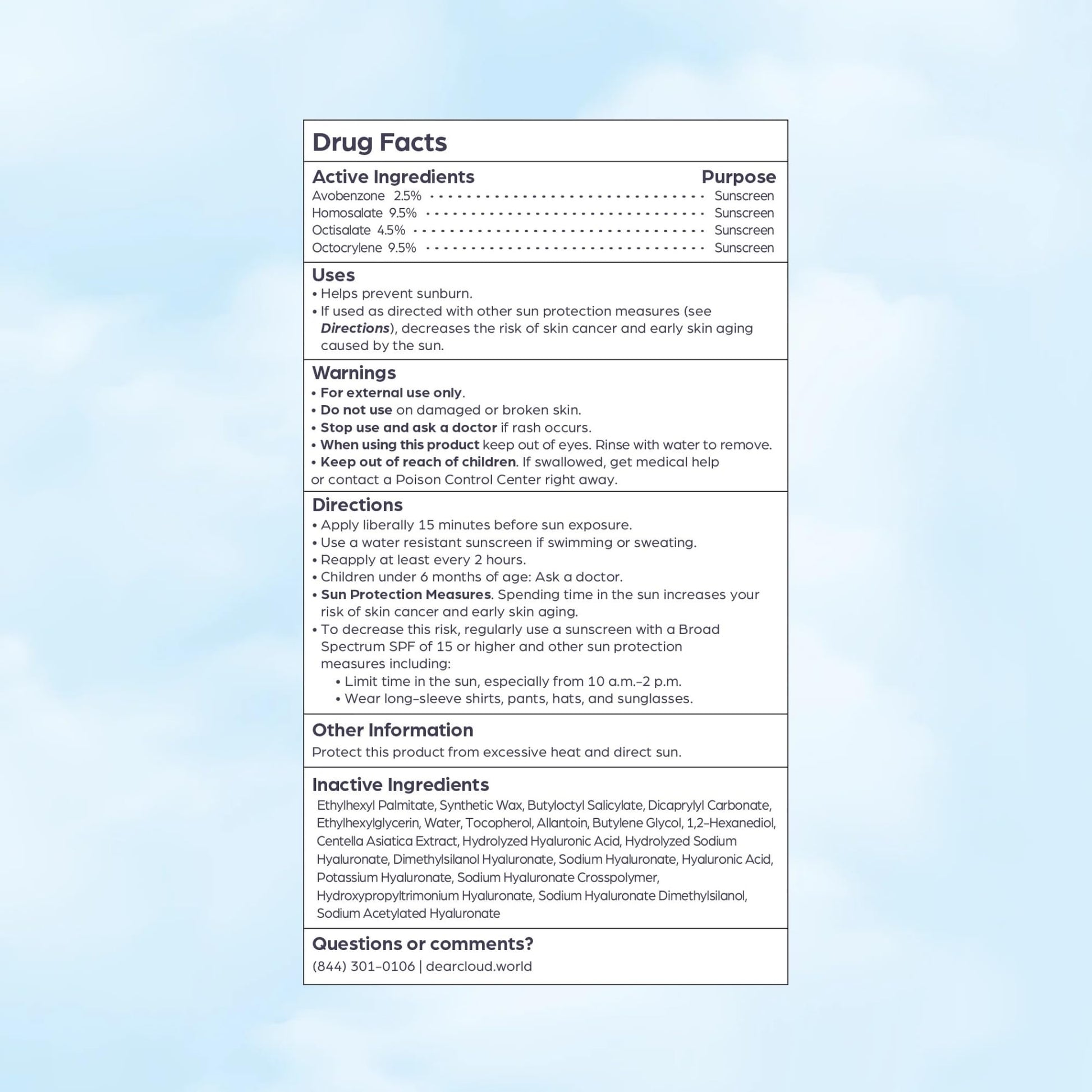 dearcloud Sunny Defense Sunscreen Stick SPF 50+ PA++++ – Korean Sunscreen for Face & Travel Size (.68 oz) - Medaid International