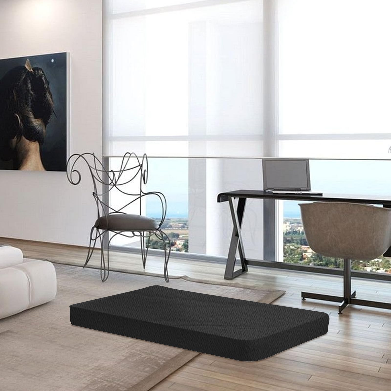 CATOTEL Under Desk Treadmill Cover,Waterproof 420D Oxford Walking Treadmill Cover Protective Walking Pad Dust Cover for Office Home Under Desk 56" L x 29" W x 6" H (Only Cover) - Medaid International
