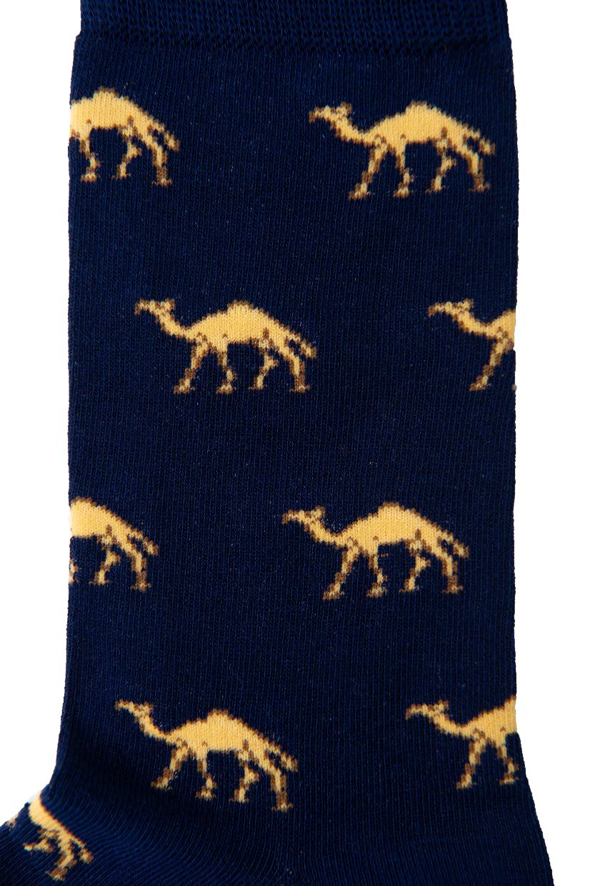 AUSCUFFLINKS Camel Socks For Him | Desert Fun Socks Gift for Her | Egyptian Happy Gift Socks Egypt Quirky Novelty Present for Dad | Socks for Mum (Camel) - Medaid International