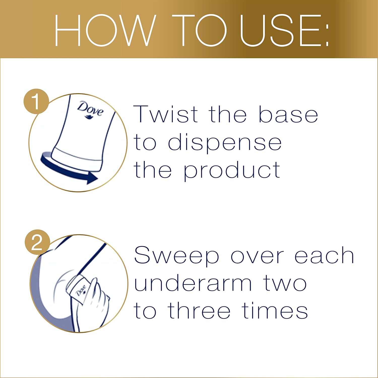 Dove Original Deodorant Stick 48h - 40gr IMPORTED - Medaid International