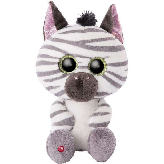 Mankalita 25 cm - Big Eyes Zebra Soft Toy - Medaid International