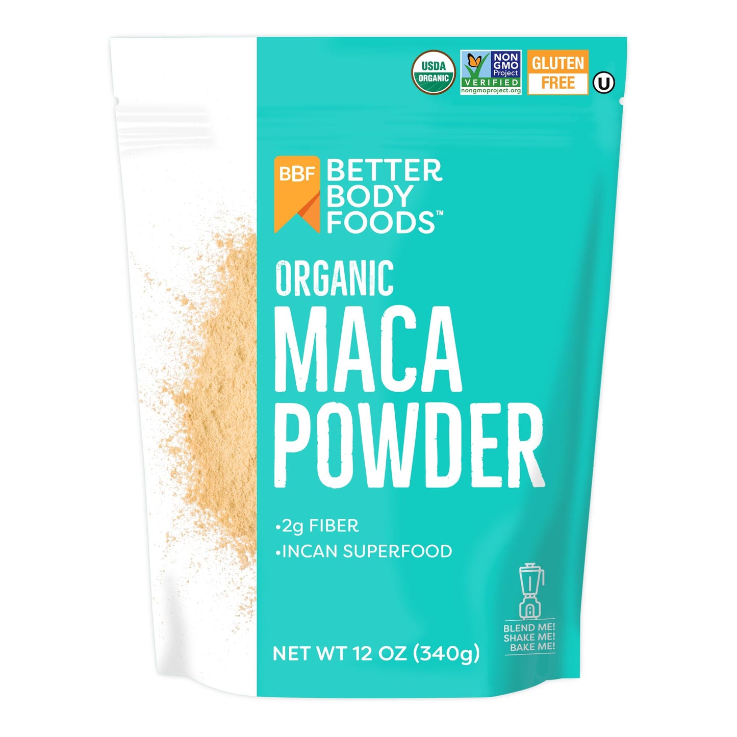 BetterBody Foods Organic Maca Powder, Non-GMO & Gluten-Free, 12 Ounce - Medaid International