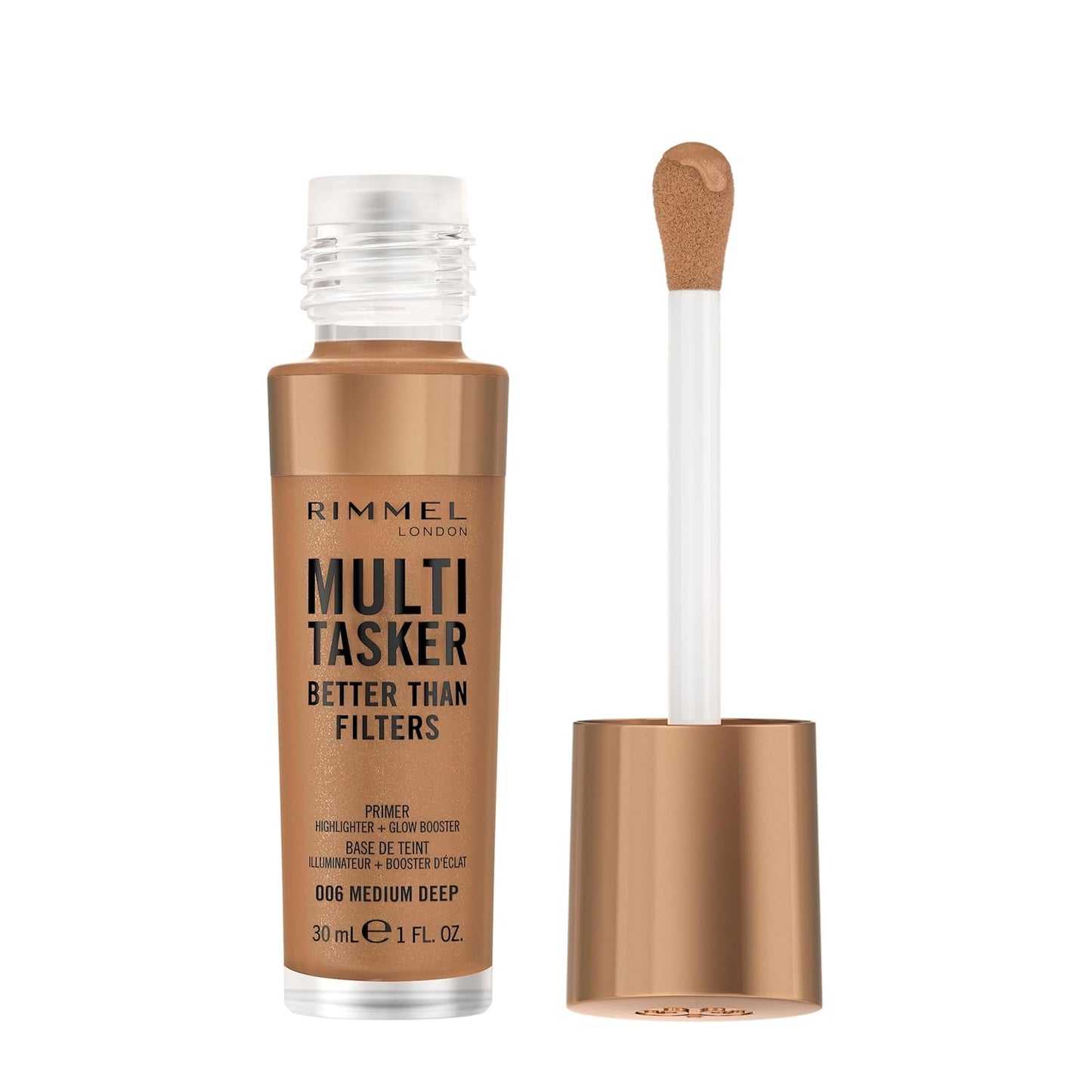 Rimmel Multi Tasker Better Than Filters Primer + Highlight + Glow Booster - Medaid