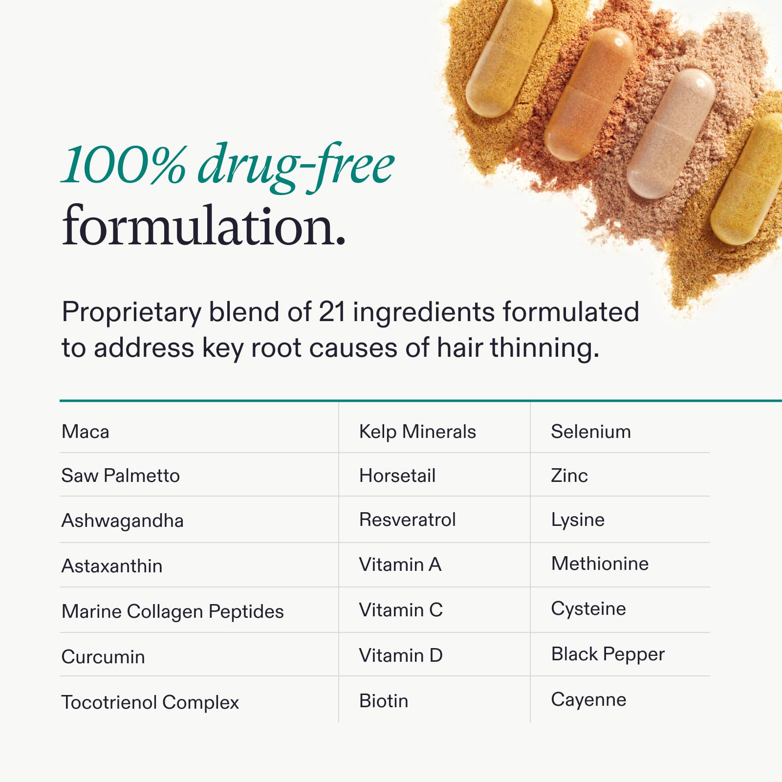 Nutrafol Women's Balance Hair Growth Supplements, Ages 45 and Up, Clinically Proven for Visibly Thicker Hair and Scalp Coverage, Dermatologist Recommended - 1 Month Supply - Medaid International