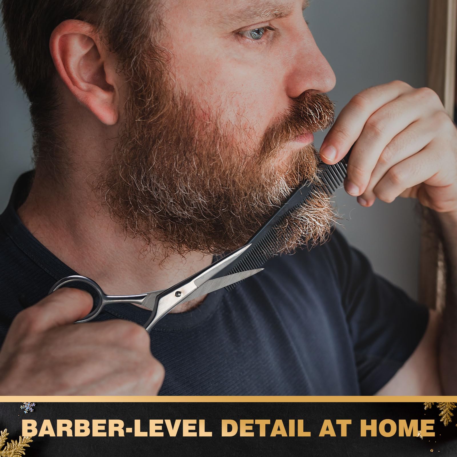 Hair & Beard Advent Beauty Calendar 2025 for Men Grooming Kit, 24 Days Christmas Countdown Calendar with Electric Trimmer Kit & Beard Care Kit for Men, Creative Gifts for Father Dad Husband Boyfriend - Medaid International