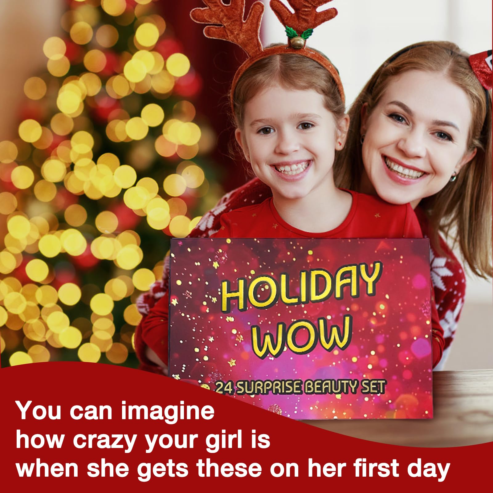 SEWOG Makeup Advent Calendar 2025 for Teens Girls 24 Days Christmas Countdown Calendar Individually Boxed Makeup Gift Set, for Teenagers, Daughters and Girls Xmas Gift - Medaid International