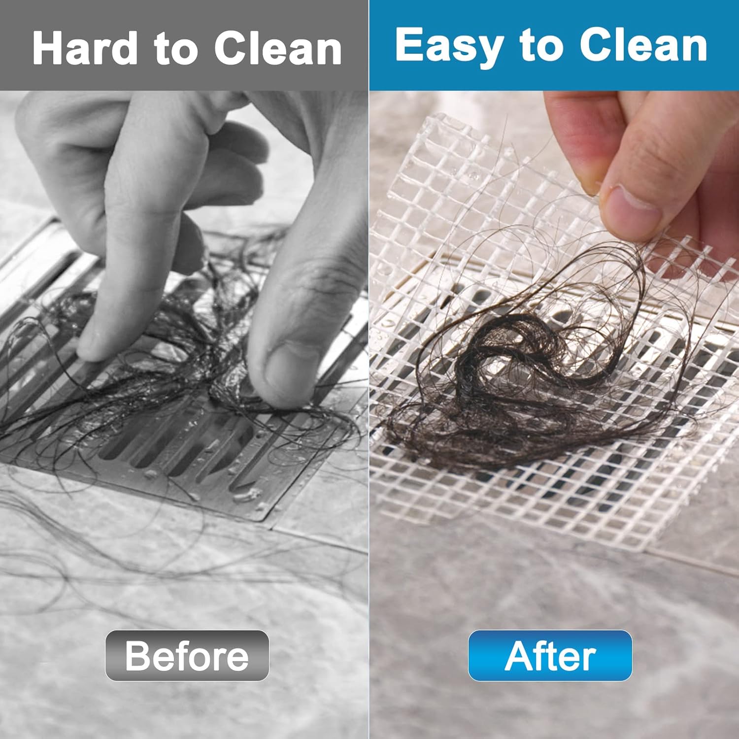 Shower Drain Hair Catcher (20 pcs) - Medaid International