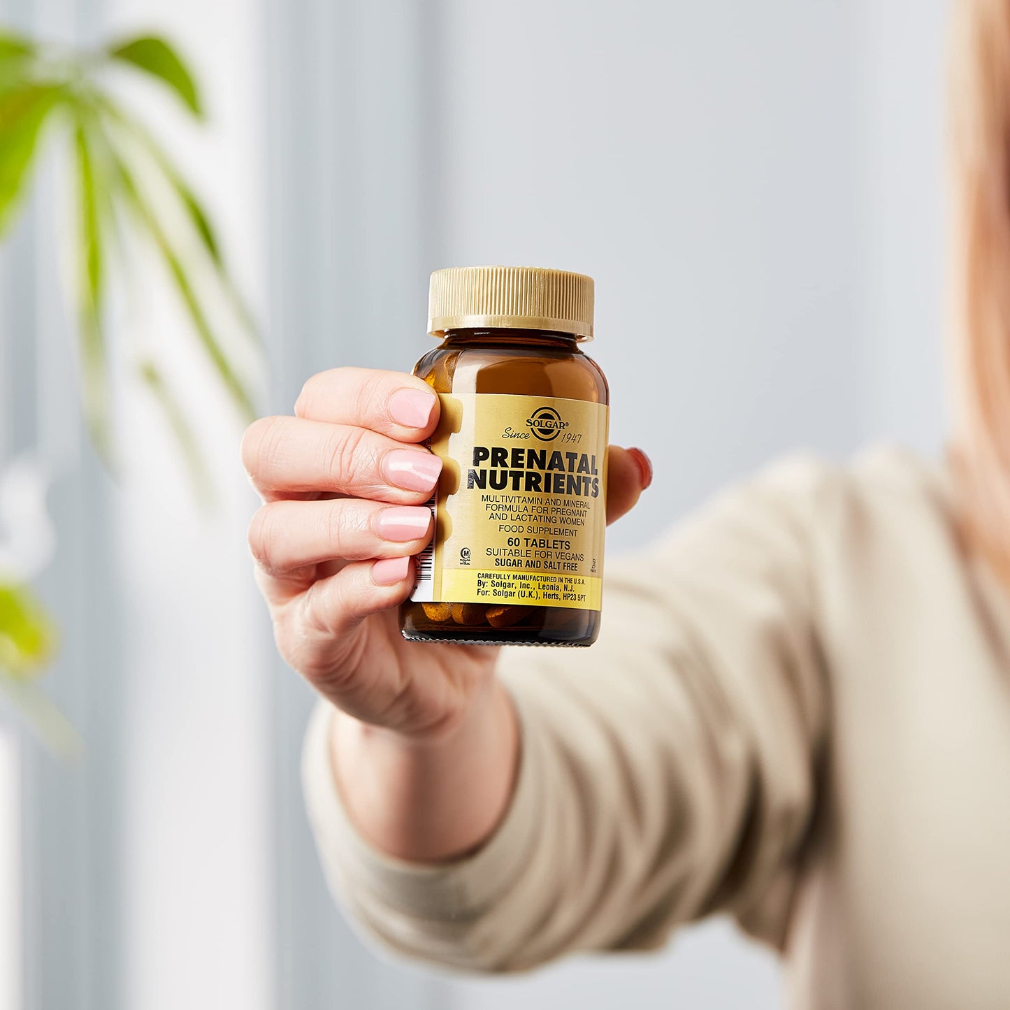 Solgar Prenatal Nutrients - 120 Tablets - Multivitamin & Mineral Formula for Pregnant & Lactating Women - Vegan, Kosher & Gluten Free - 30 Servings - Medaid International