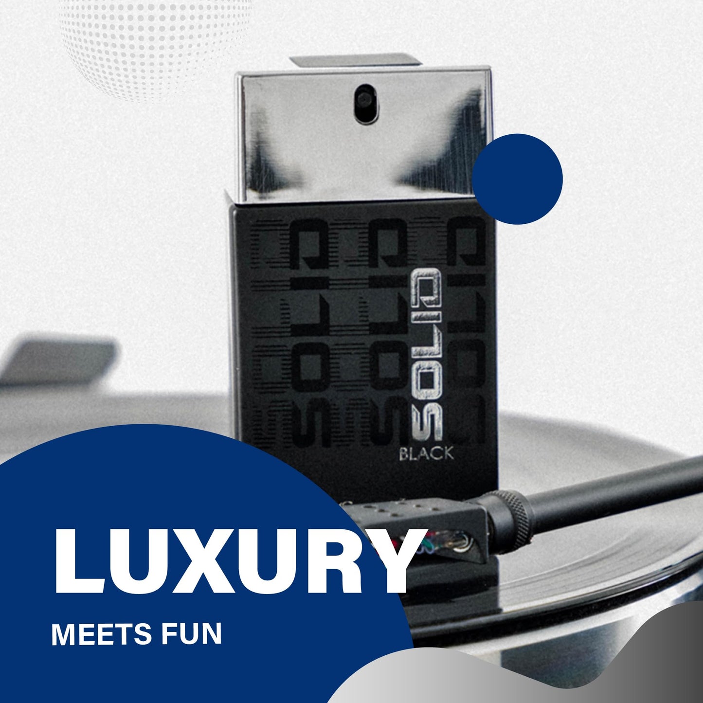 Sapil Solid Black Perfume for Men - Long-lasting Dubai Cologne, Arabic Woody Floral EDT Spray, 3.4 Oz (100 ml) - Enticing Dubai Perfume for Men, Affordable Luxury Fragrance - Medaid International