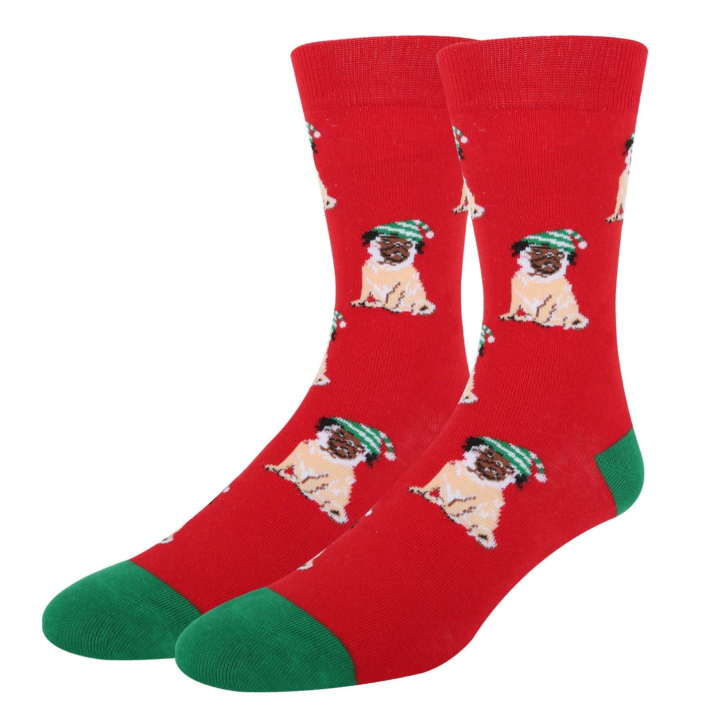 Benefeet Sox Mens Funny Christmas Socks Cool Crazy Colorful Patterned Holiday Dress Socks Boys Novelty Funky Graphic Design Cotton Casual Sock Christmas Gifts 5 Pair - Medaid International