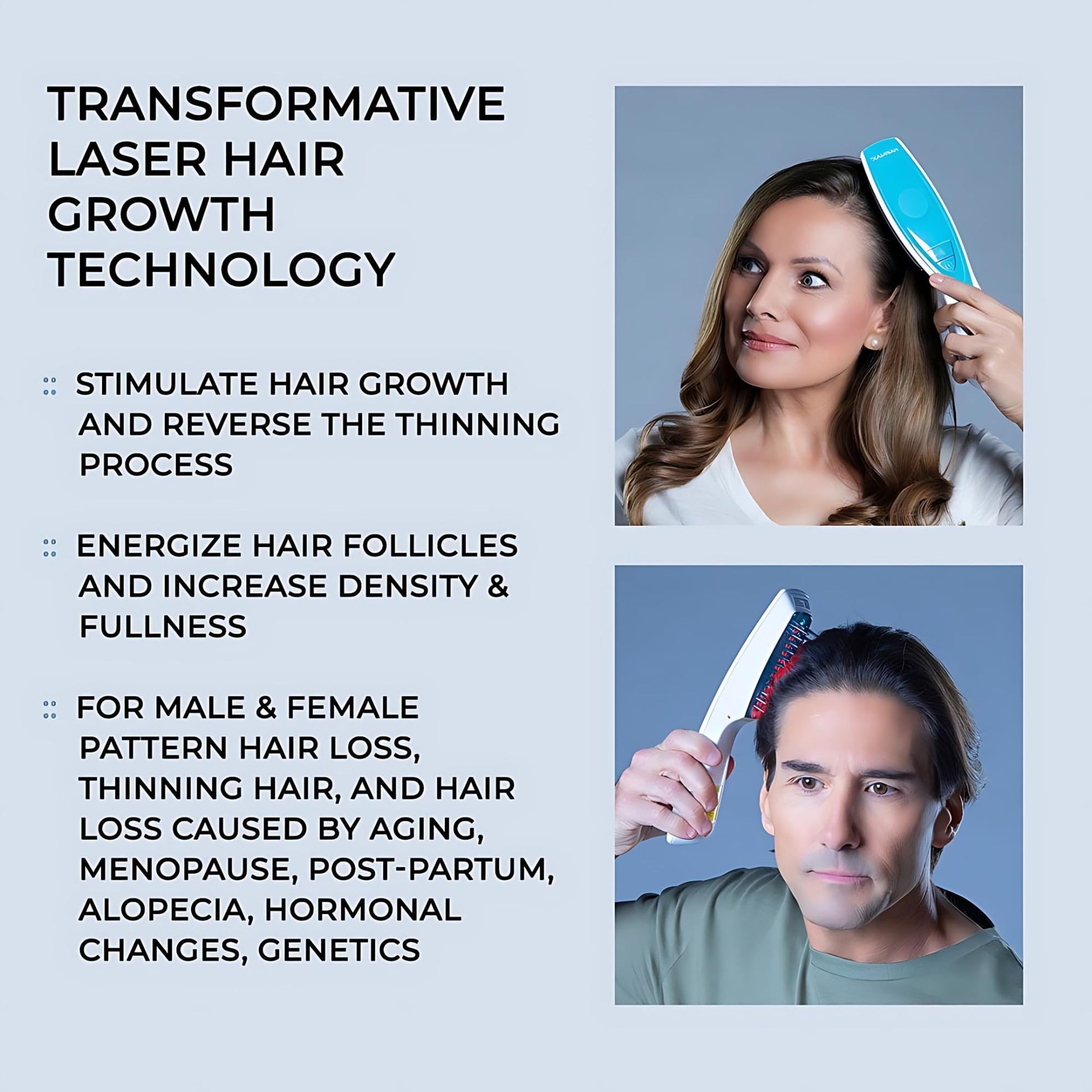 HairMax Ultima 12 LaserComb Hair - Medaid International