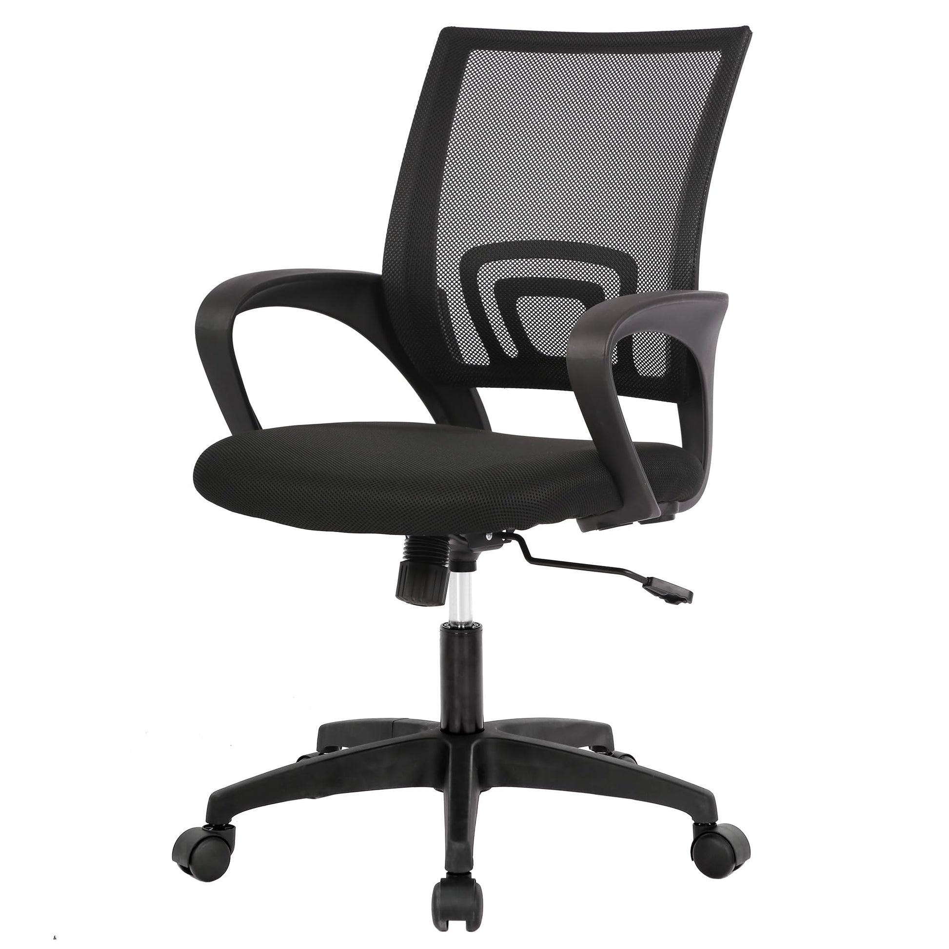 PayLessHere Home Office Chair Desk Computer Chair Adjustable Ergonomic Lumbar Support Armrest Executive with High Density Mesh 360 Degree Swivel Chair for Men Women Adults, Black - Medaid International