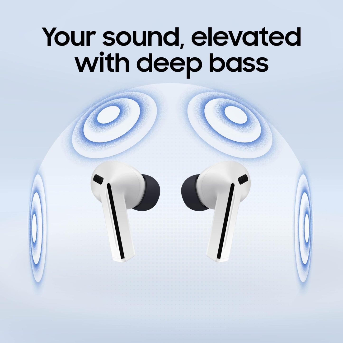 SAMSUNG Galaxy Buds 3 FE (2025) + Galaxy SmartTag2, True Wireless Bluetooth Earbuds, Active Noise Cancellation, Powerful Sound, Clear Calls, Long Lasting Battery, Black [US Version, 2 Year Warranty] - Medaid International