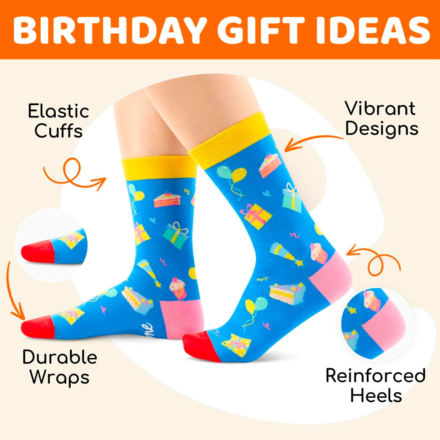 Zmart 17th Birthday Gifts Ideas Socks - Gifts for 17 Year Old Boy, 17 Year Old Boy Girl Birthday Gift Ideas - Medaid International