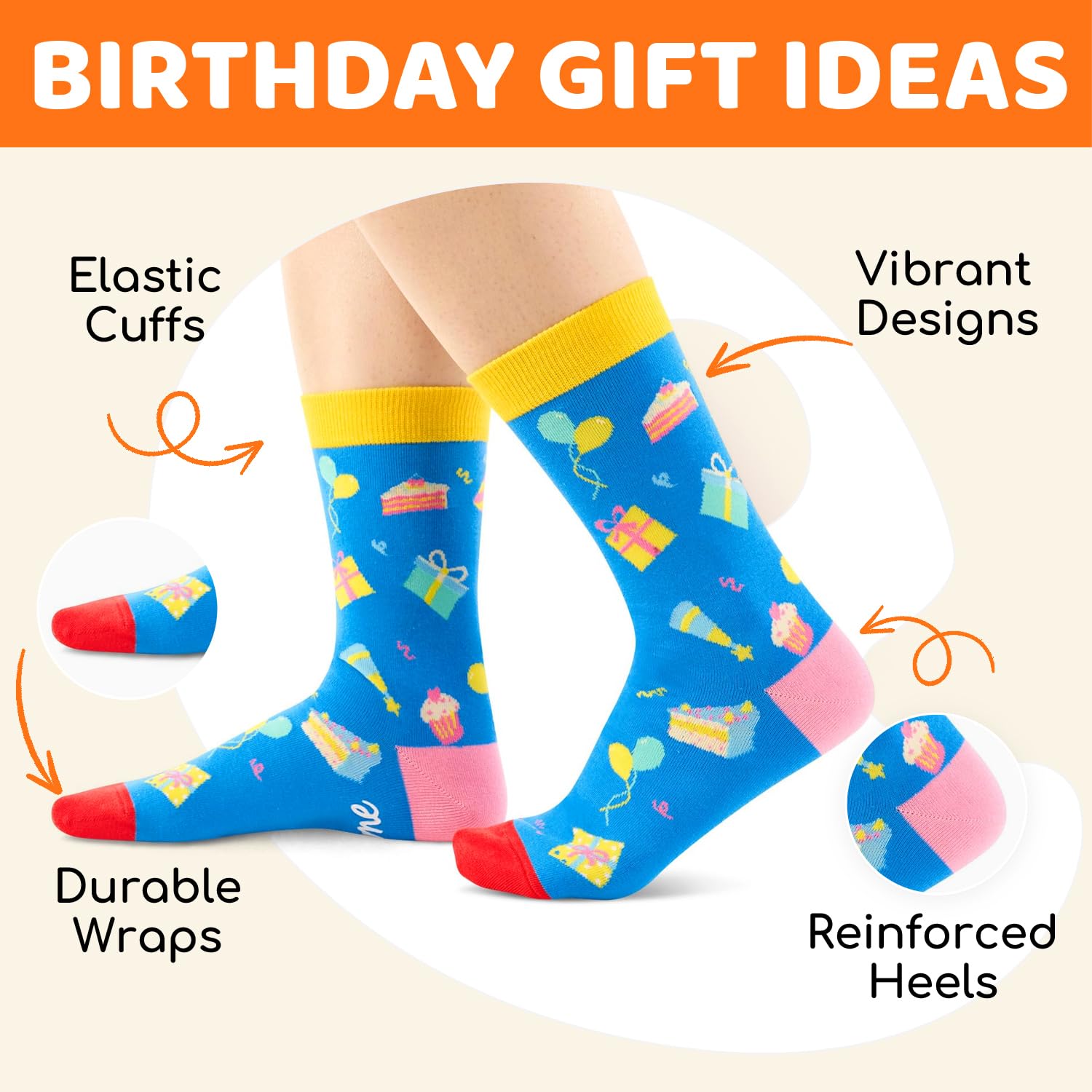 Zmart 17th Birthday Gifts Ideas Socks - Gifts for 17 Year Old Boy, 17 Year Old Boy Girl Birthday Gift Ideas - Medaid International