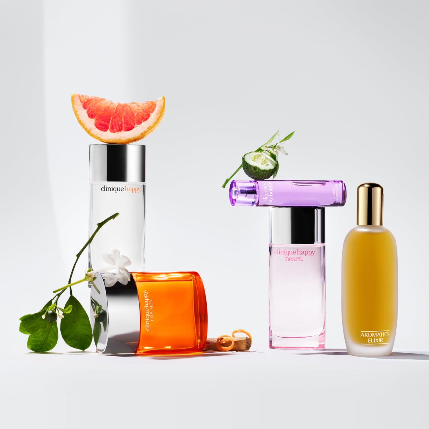 Clinique Happy Heart Eau de Parfum Spray | Notes of Mandarin, Cucumber, Yellow Primrose, Water Hyacinth + Blonde Wood | Perfumes for Women, 3.4 Fl Oz - Medaid International