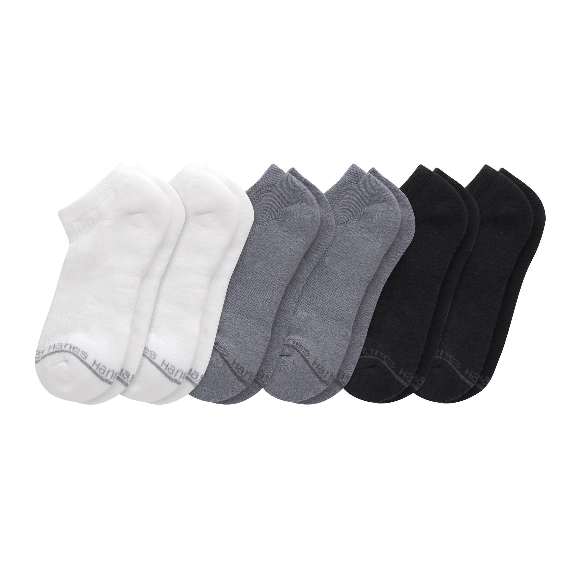 Hanes Women's Originals SuperSoft No Show Socks, Stretch No Show Socks, 6-Pairs - Medaid International