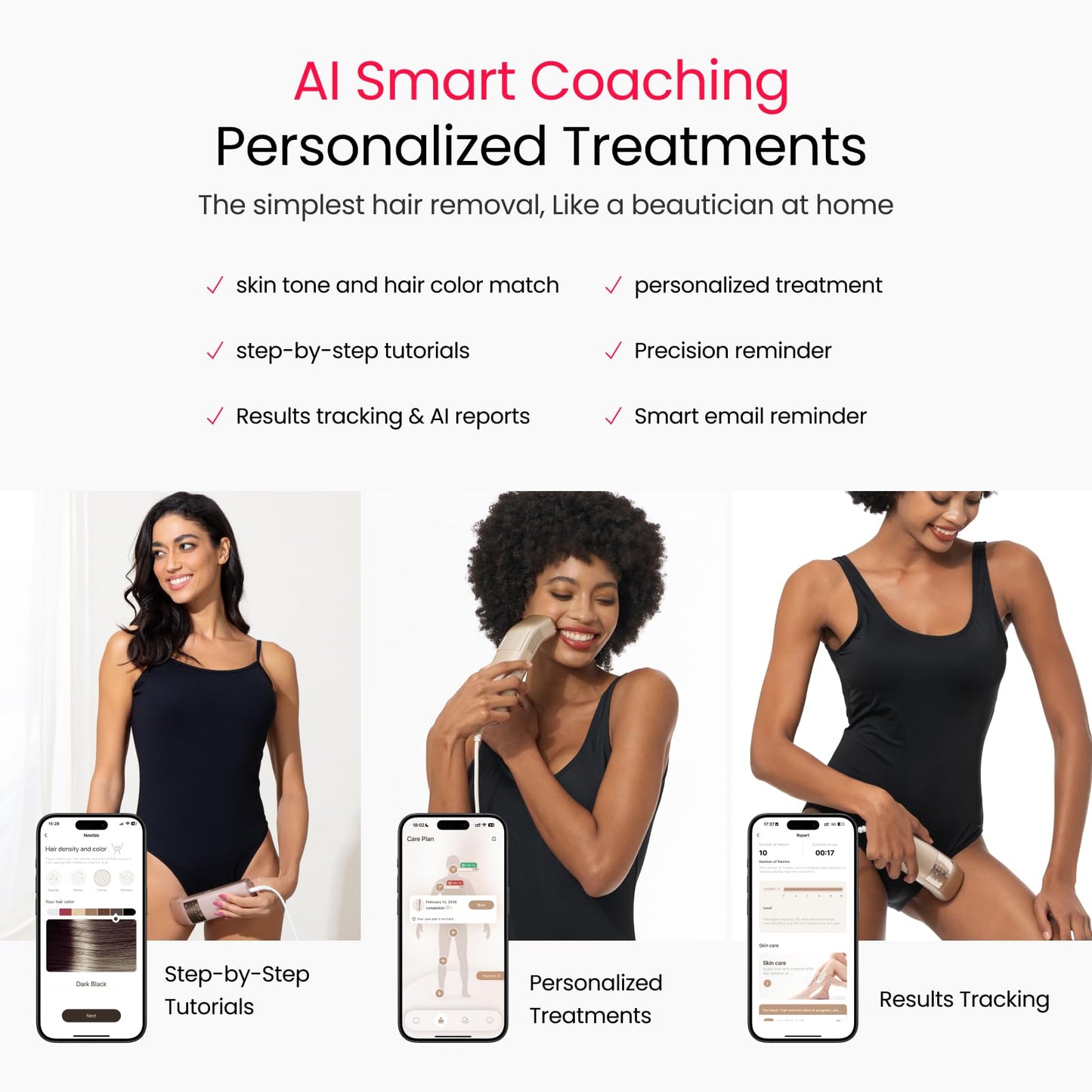 (2025 New) IPL Laser Hair Removal for Women and Men, 2 Lights & 4-Pulse Modes, 2℃ Sapphire Ice Cooling for Sensitive Skin, Targets Ingrown Hair, Permanent Hair Reduction for Bikini, Face & Body - Medaid International