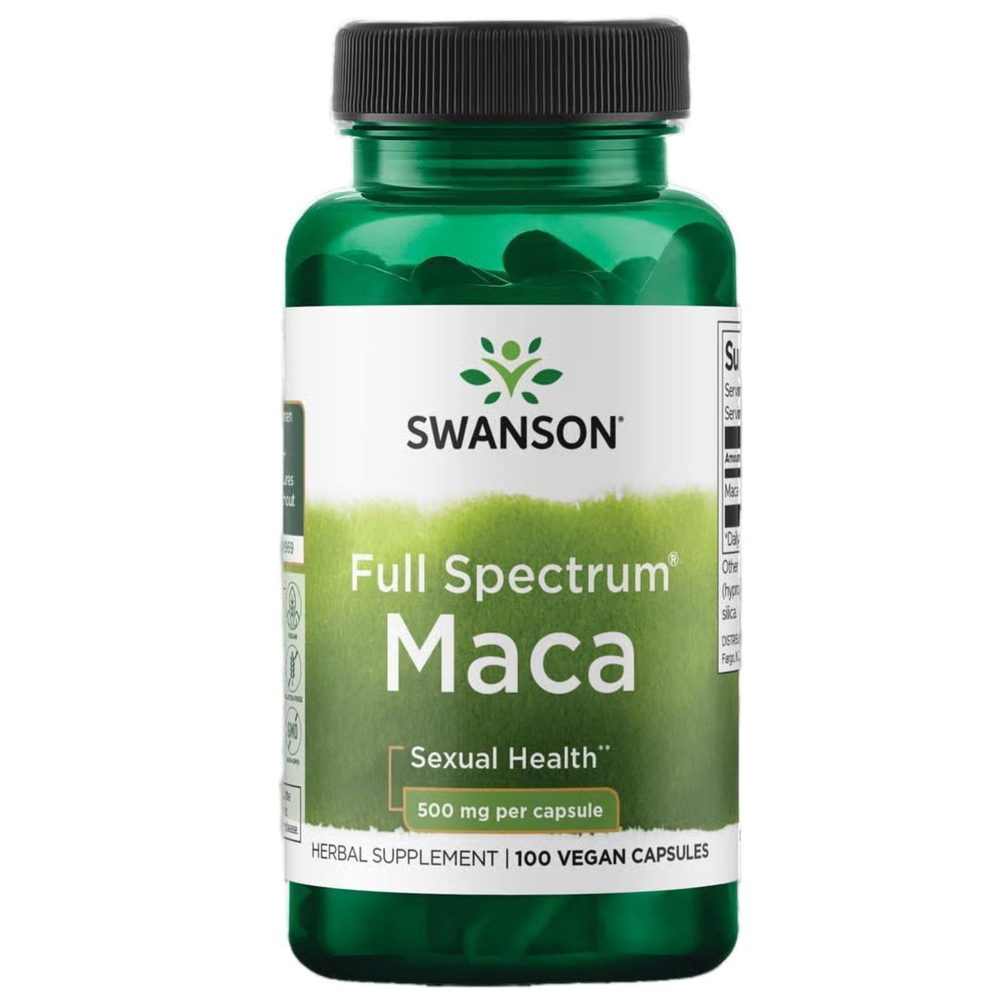 Swanson Maca 500 Milligrams 100 Capsules - Medaid International