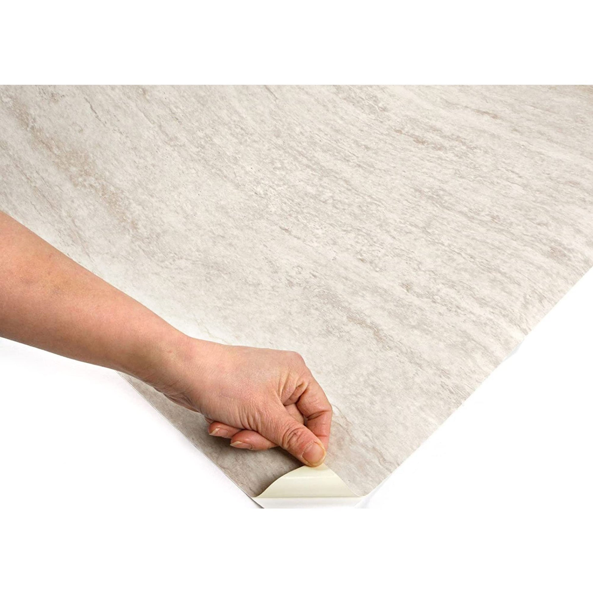 ROSEROSA Peel and Stick PVC Faux Marble Self-Adhesive Wallpaper Covering Counter Top Shelf Liner SM742 (2.00 Feet X 6.56 Feet) - Medaid International