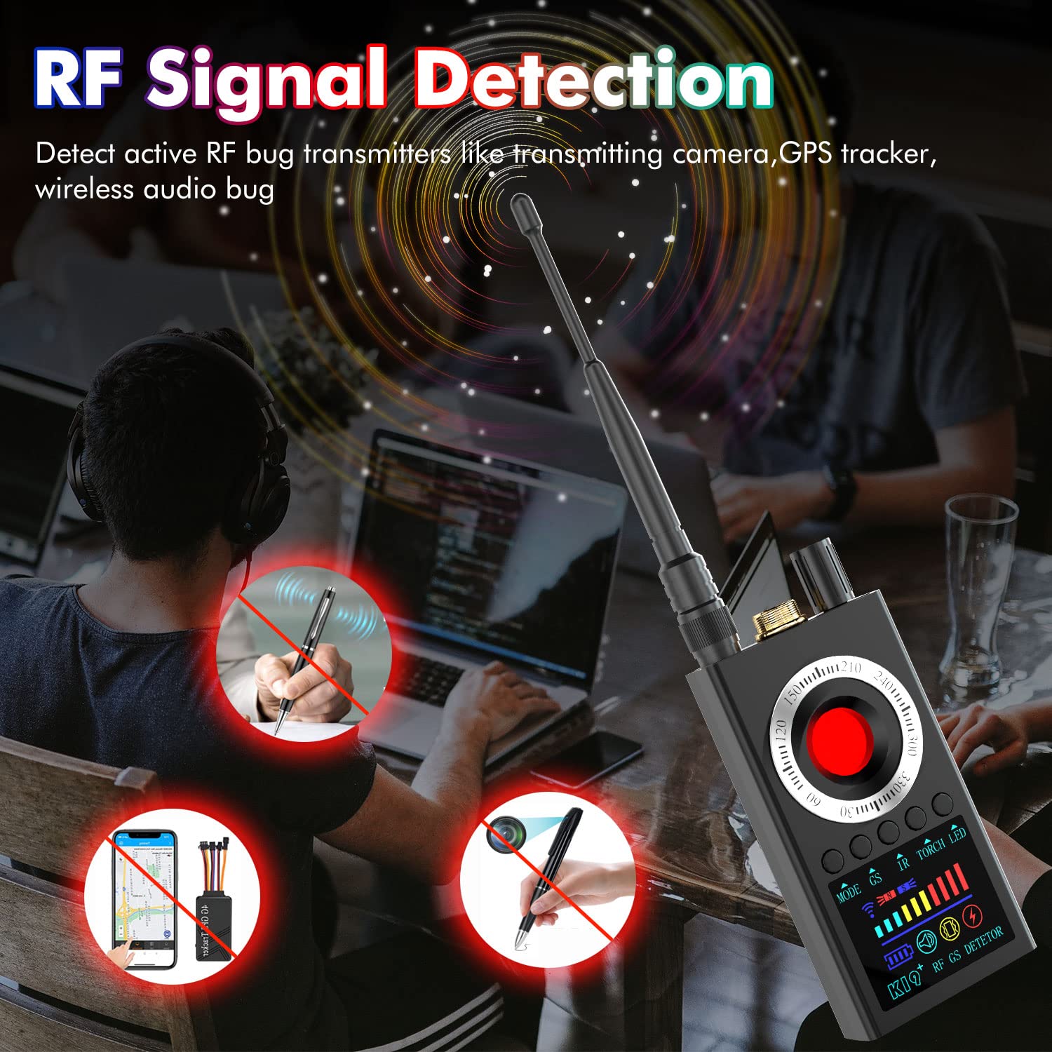 FOWARD GAUSS Hidden Camera Detector Portable - Medaid International