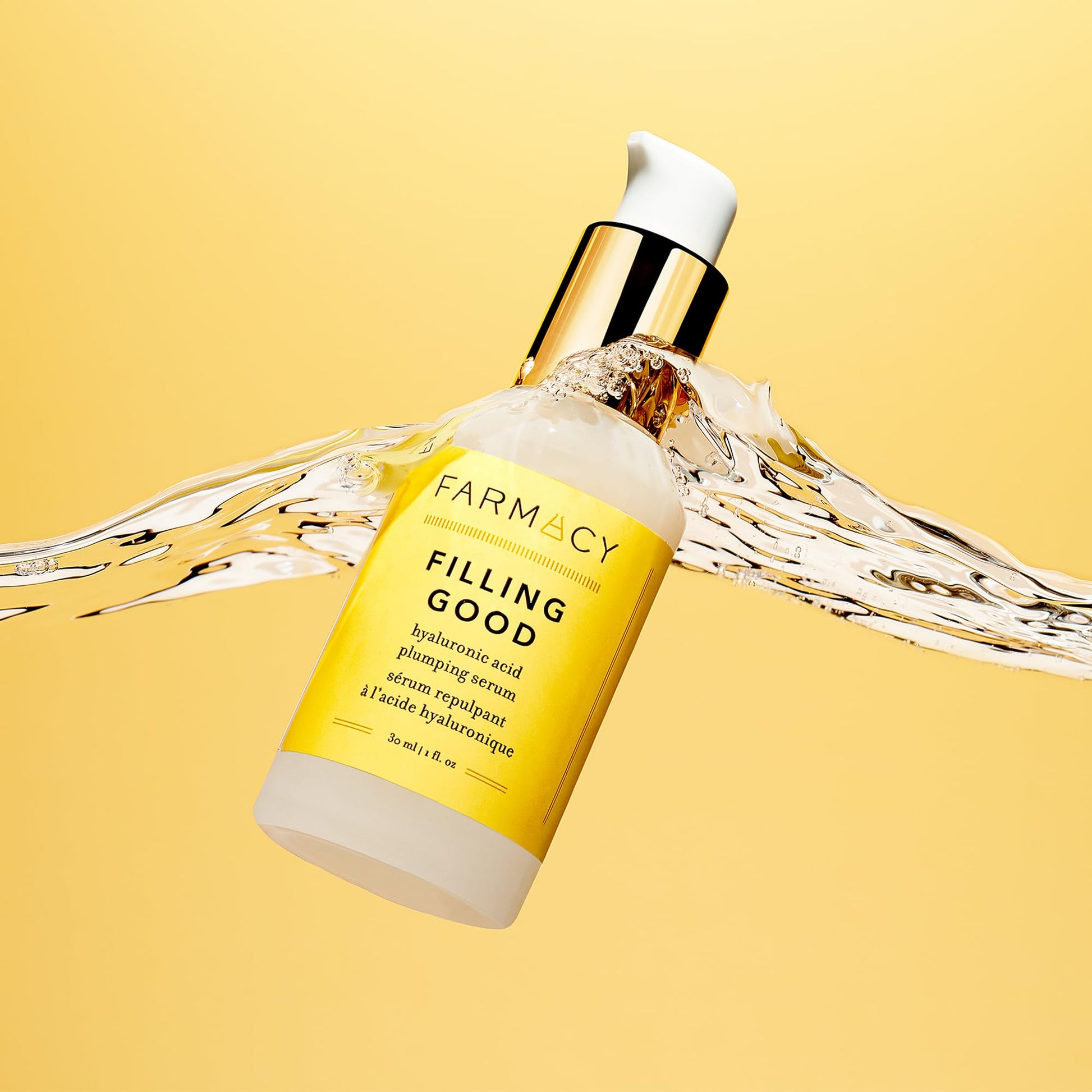 Farmacy Hyaluronic Acid Serum for Face - Filling Good Anti Aging Skin Care + Hydrating Face Serum - Plumping + Smoothing Wrinkle Serum to Visibly Firm Skin for a Youthful Complexion (30ml) - Medaid International