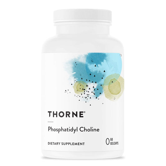 THORNE - Phosphatidyl Choline - Phospholipid Complex for Cell Membrane Support* - 60 Gelcaps - Medaid International