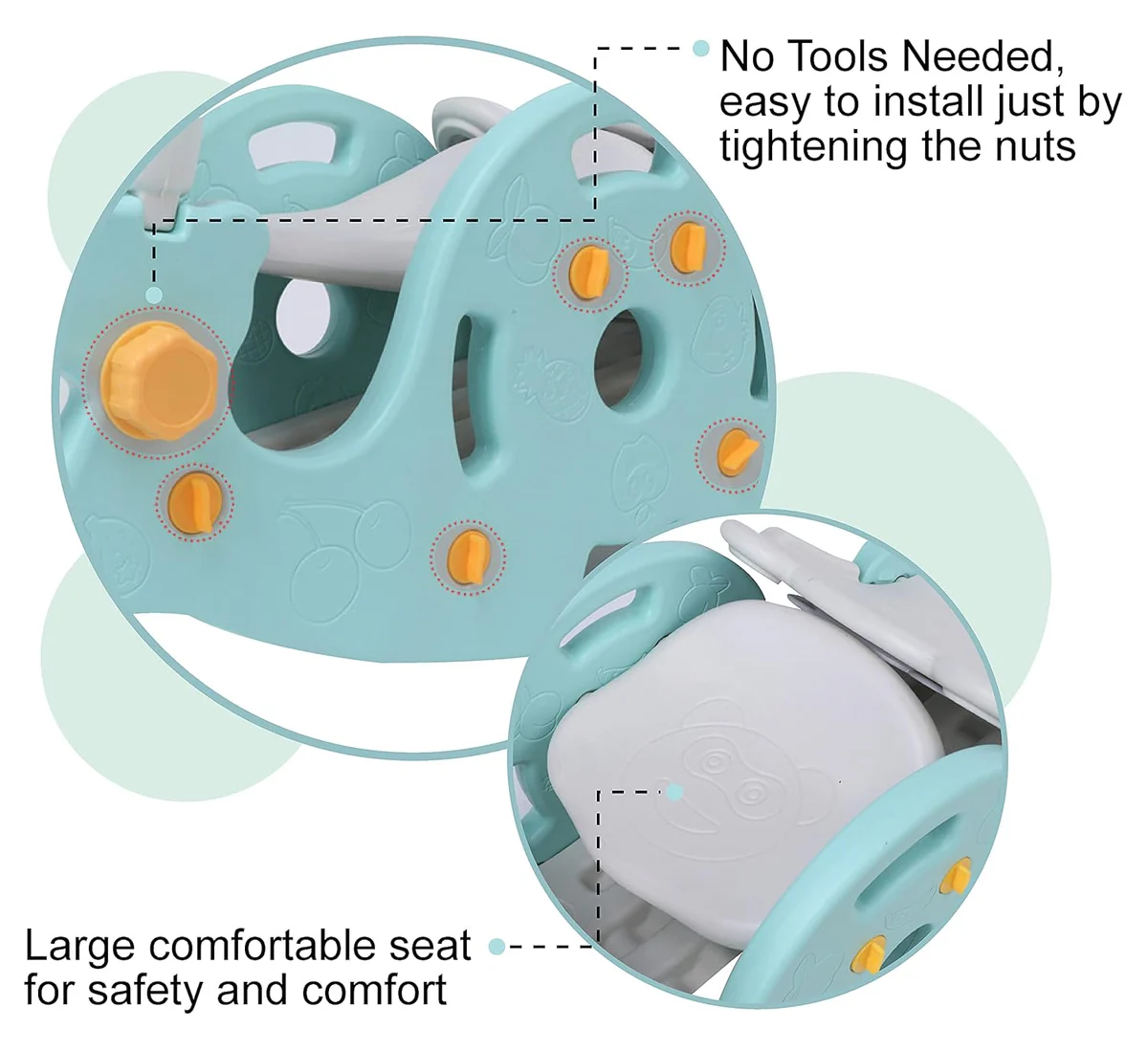 3-in-1 Basketball Slide Playset - Medaid International