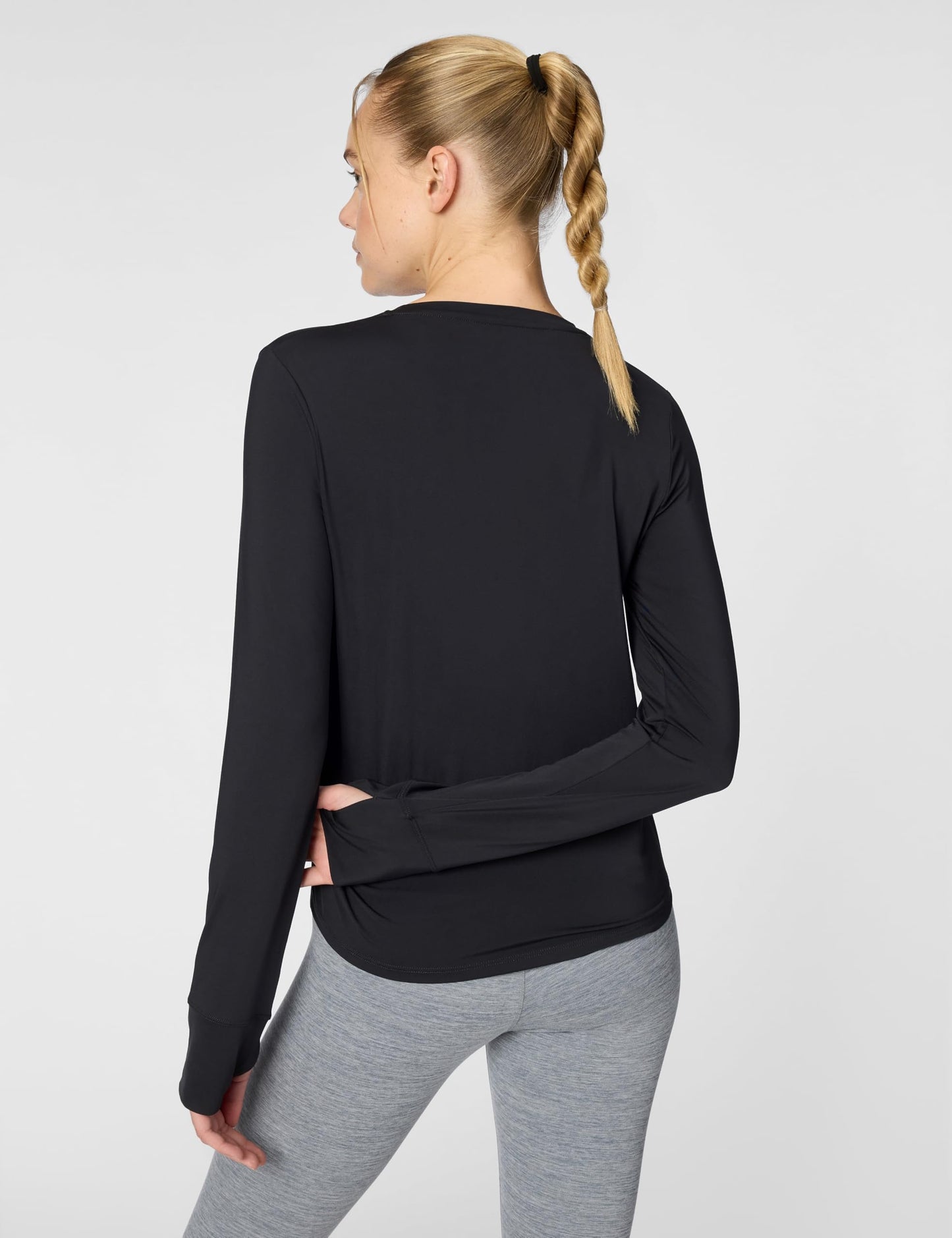 Nike Women's One Classic Dri-Fit Long-Sleeve Top, Black, Large - Medaid International