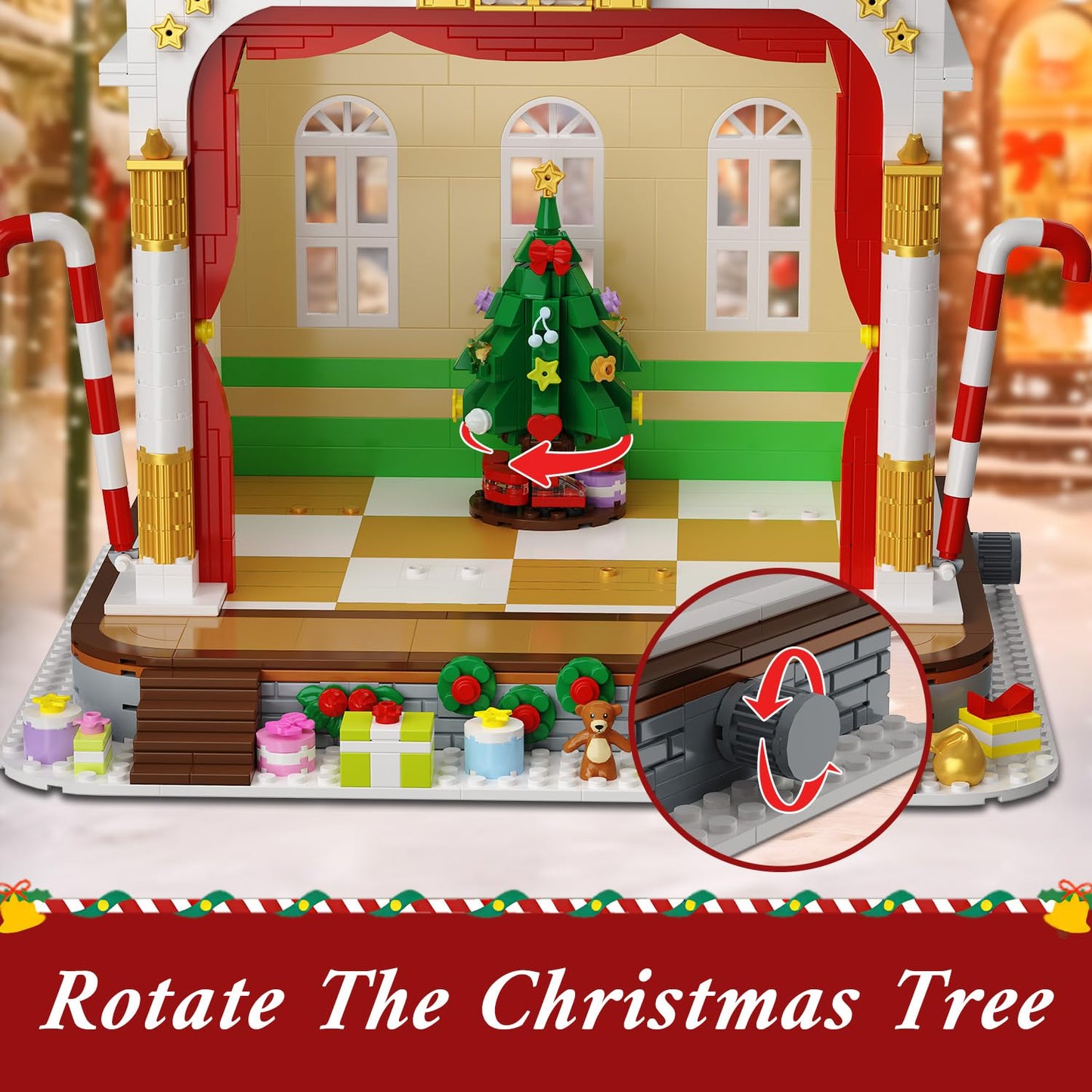 HOGOKIDS Advent Calendar 2025 Nutcracker Theater Building Set with Light, 24 Day Christmas Countdown Calendar 3.6 Mini Building Block Toy with 4 Nutcracker & 8 Minifigures, Gift for Adult Girl Boy 10+ - Medaid International