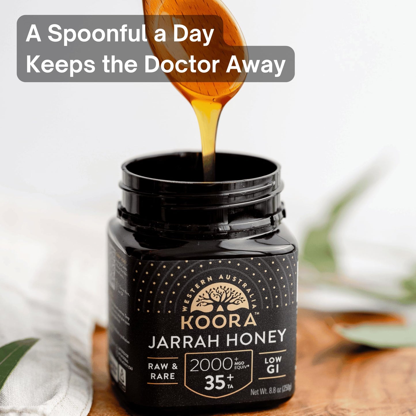 Bundle of Jarrah Honey TA 35+ and Marri Honey TA 25+ (MGO 2000+ and MGO 1197+ Manuka Honey Equivalent) - Medaid International