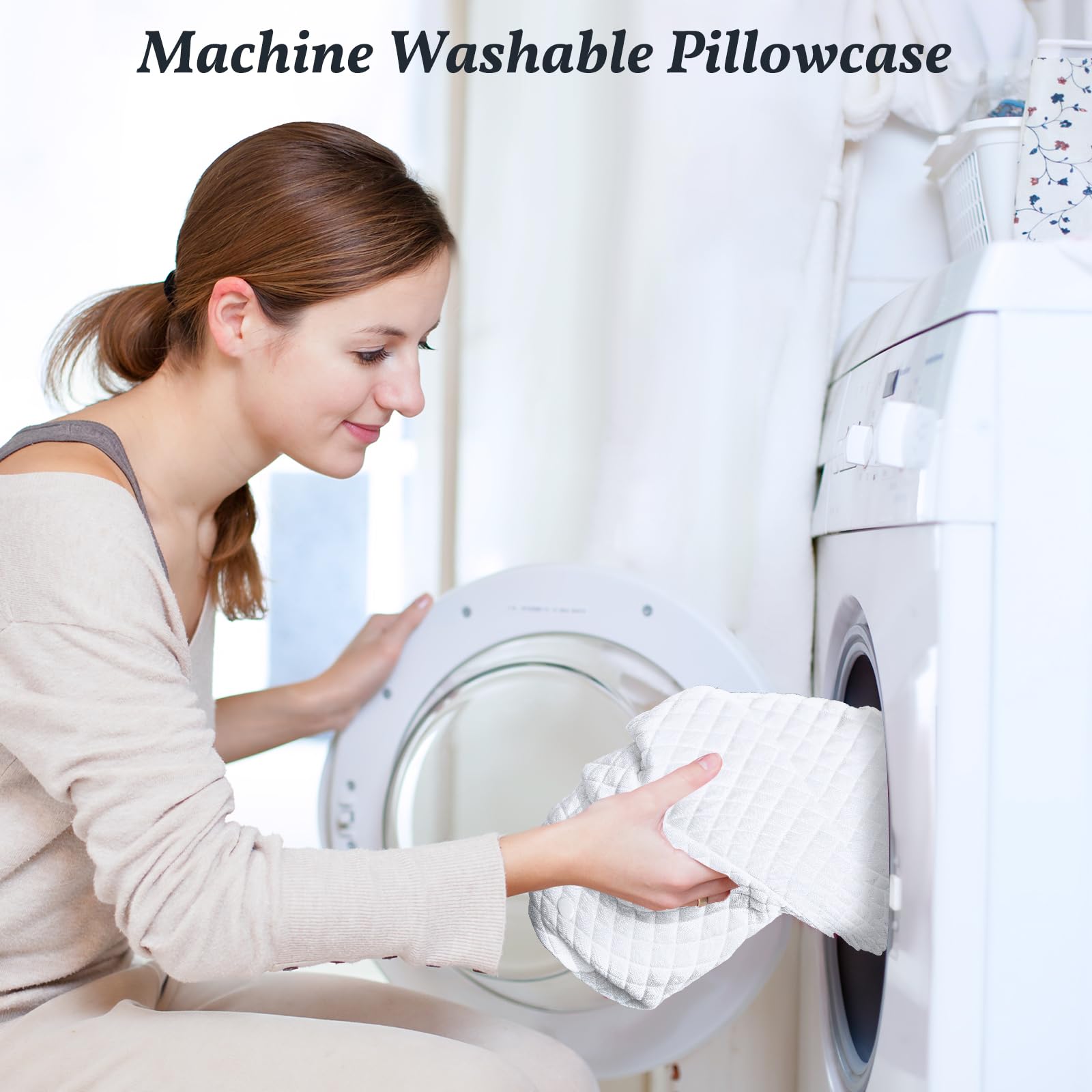 SAHEYER Side Sleeper Pillow with Arm Hole, Memory Foam Shoulder Multi-Angle Armholes Pillow for Many Sleeping Positions, Ergonomic Support for Neck (Grey) - Medaid International