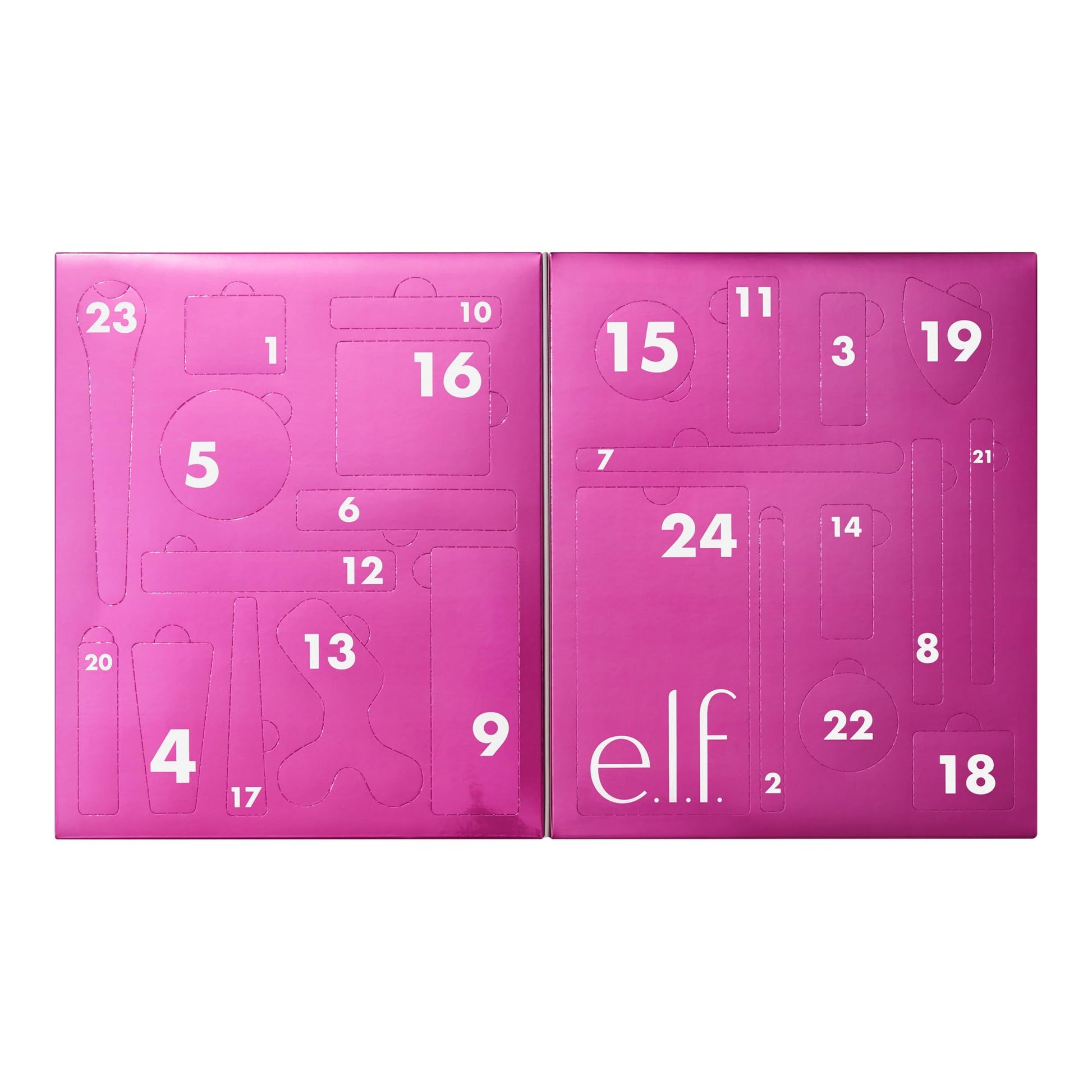 e.l.f. Sleigh the Holidays 24-Day Advent Calendar 2025, Skincare Essentials & Festive Makeup In Limited-Edition Shades, Vegan & Cruelty-Free - Medaid International
