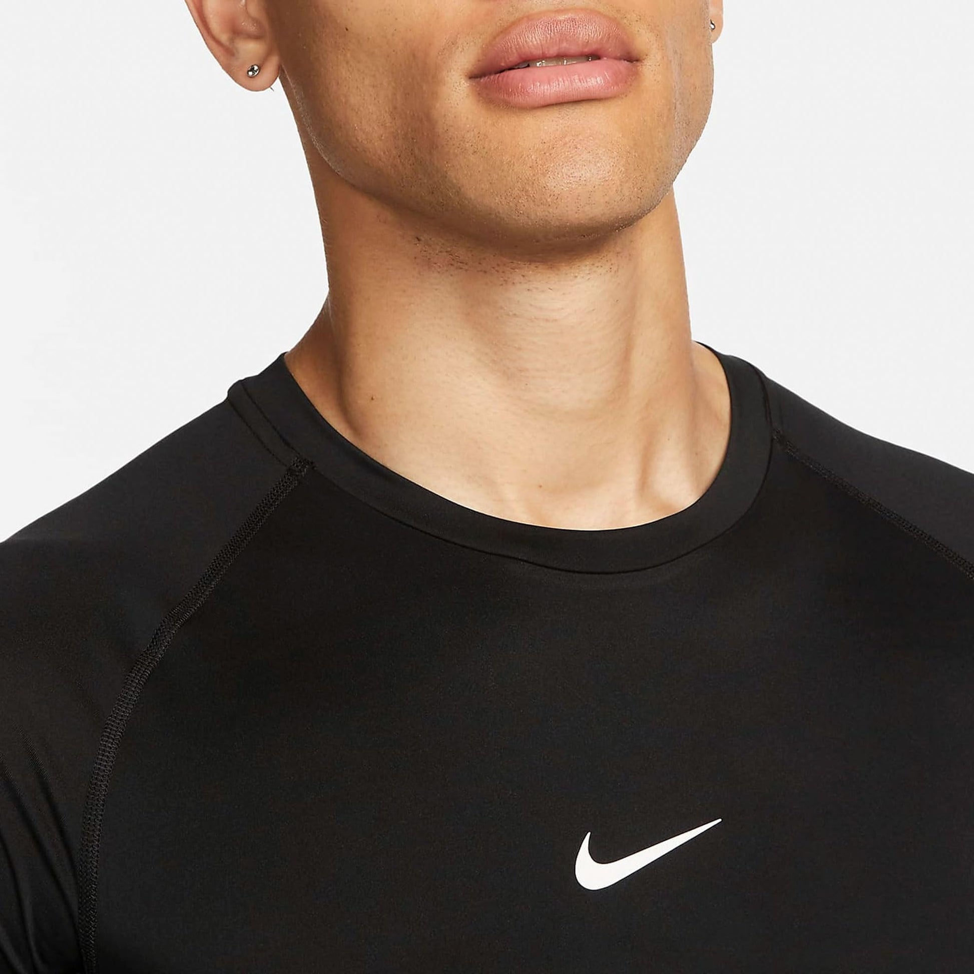 NIKE NP Dri-Fit Men's T-Shirt Black/White - Medaid International