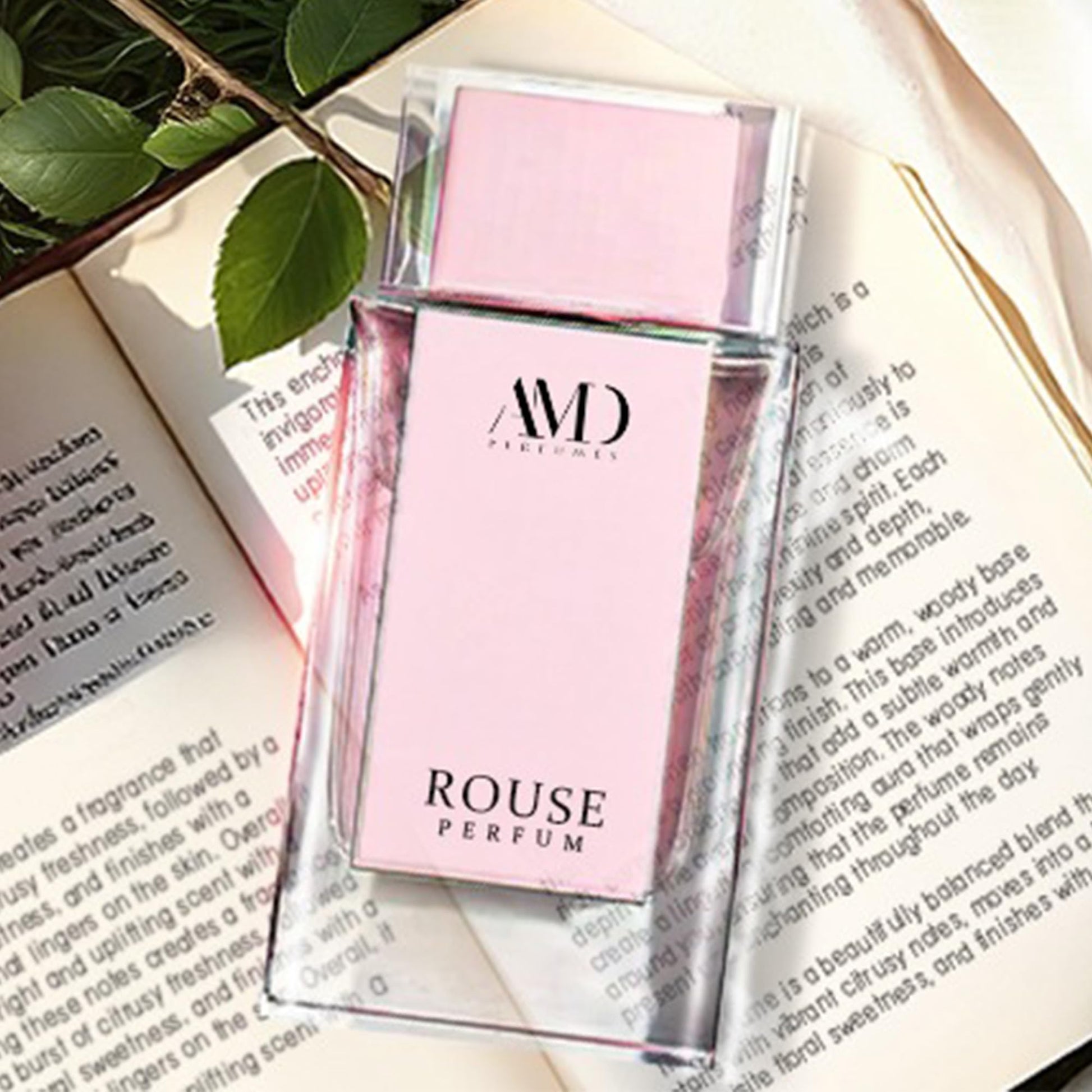 AMD Perfumes Pink Rouse Perfume for Women - Gift for Womens - Long Lasting Women's Fragrances With Blend of Rose & Jasmine Eau de Parfum EDP 100ml - Medaid International