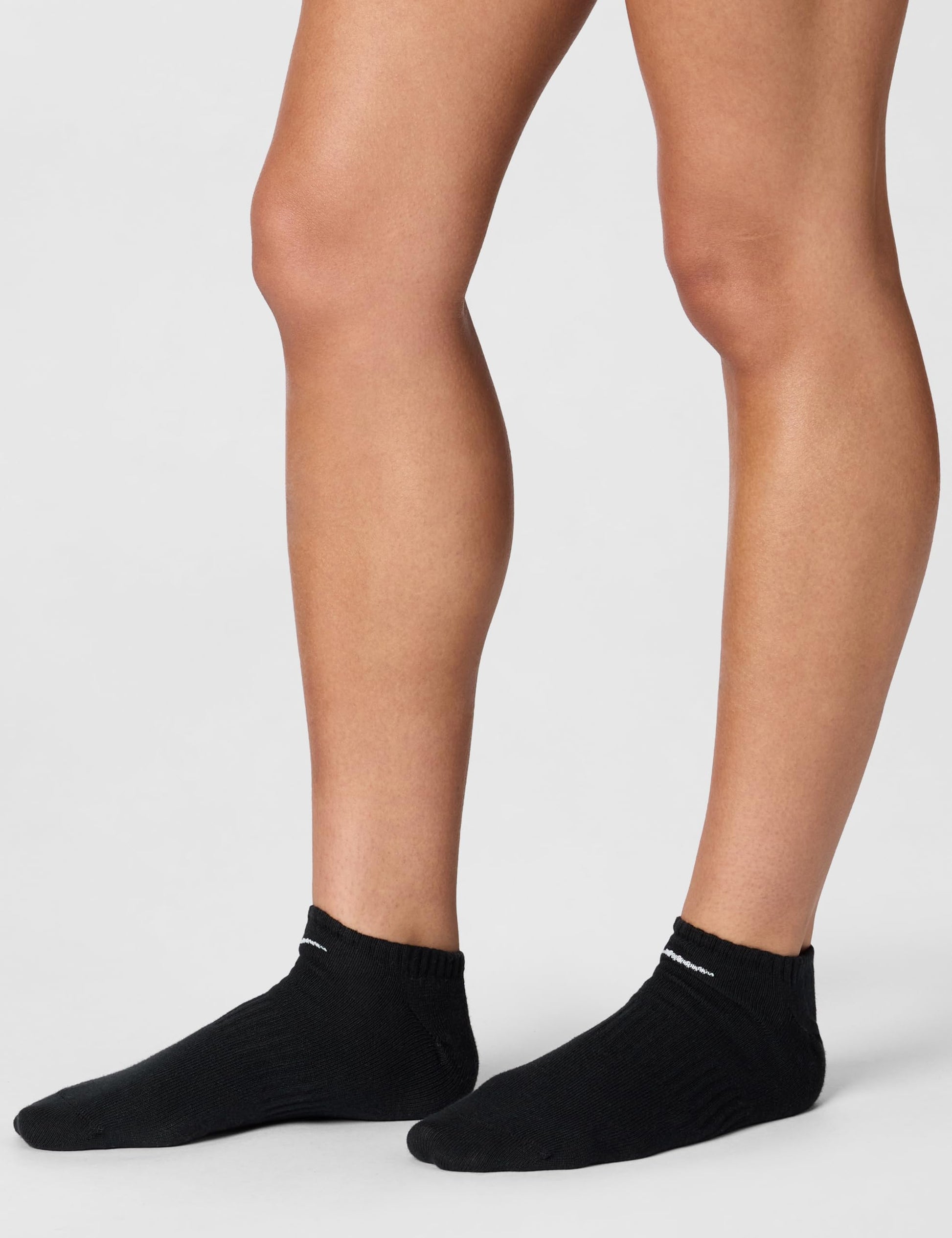 Nike Unisex Everyday Lightweight Training No-Show Socks (6 Pairs), Black/White, Large - Medaid International