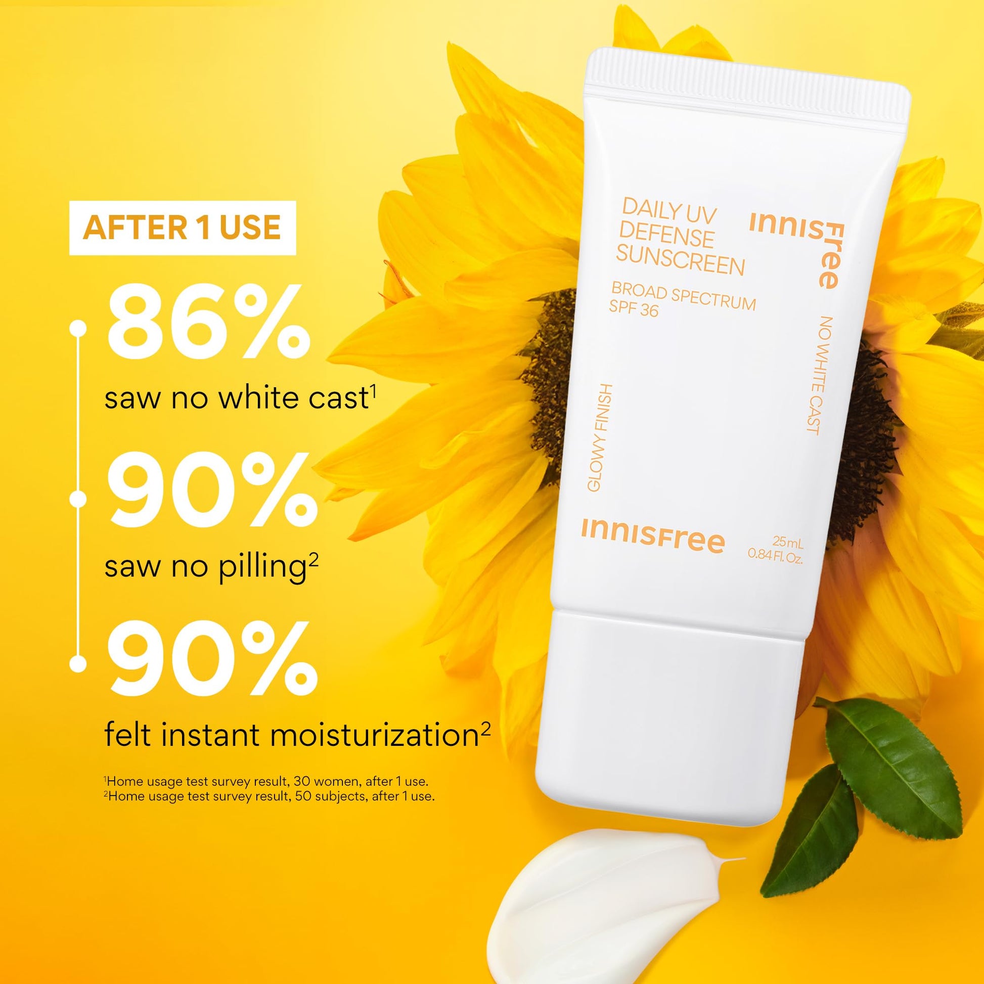 Innisfree Daily UV Defense SPF 36 – Korean Face Sunscreen, Invisible Finish, Broad Spectrum, No White Cast, Lightweight, Hydrating - Medaid International