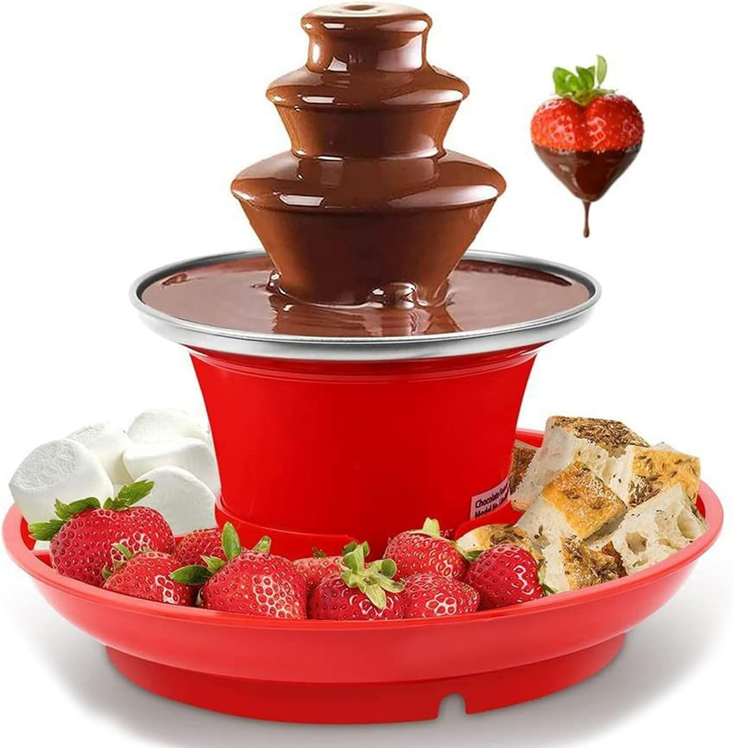 Chocolate Fountain Machine, Mini Fondue Set - Medaid International