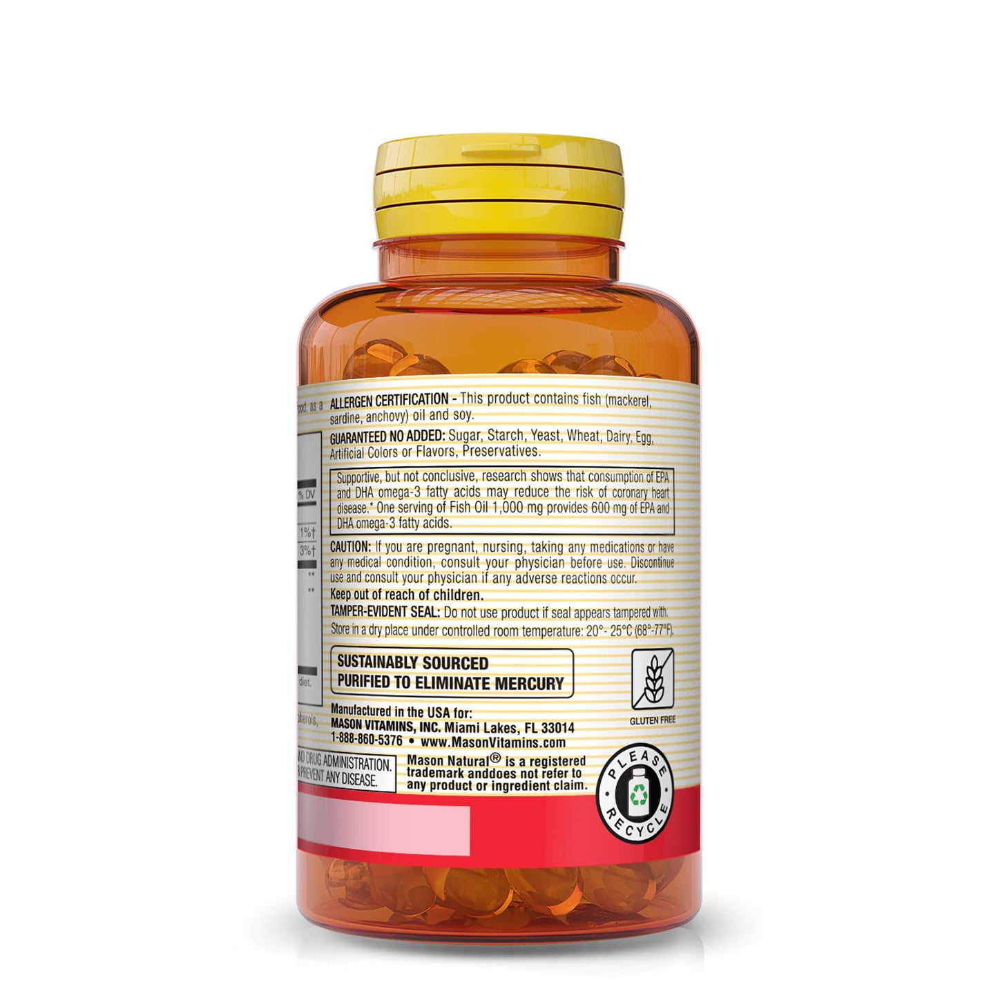 FISH OIL 1000MG SUPER OMEGA-3, 30-Count Softgels - Medaid International