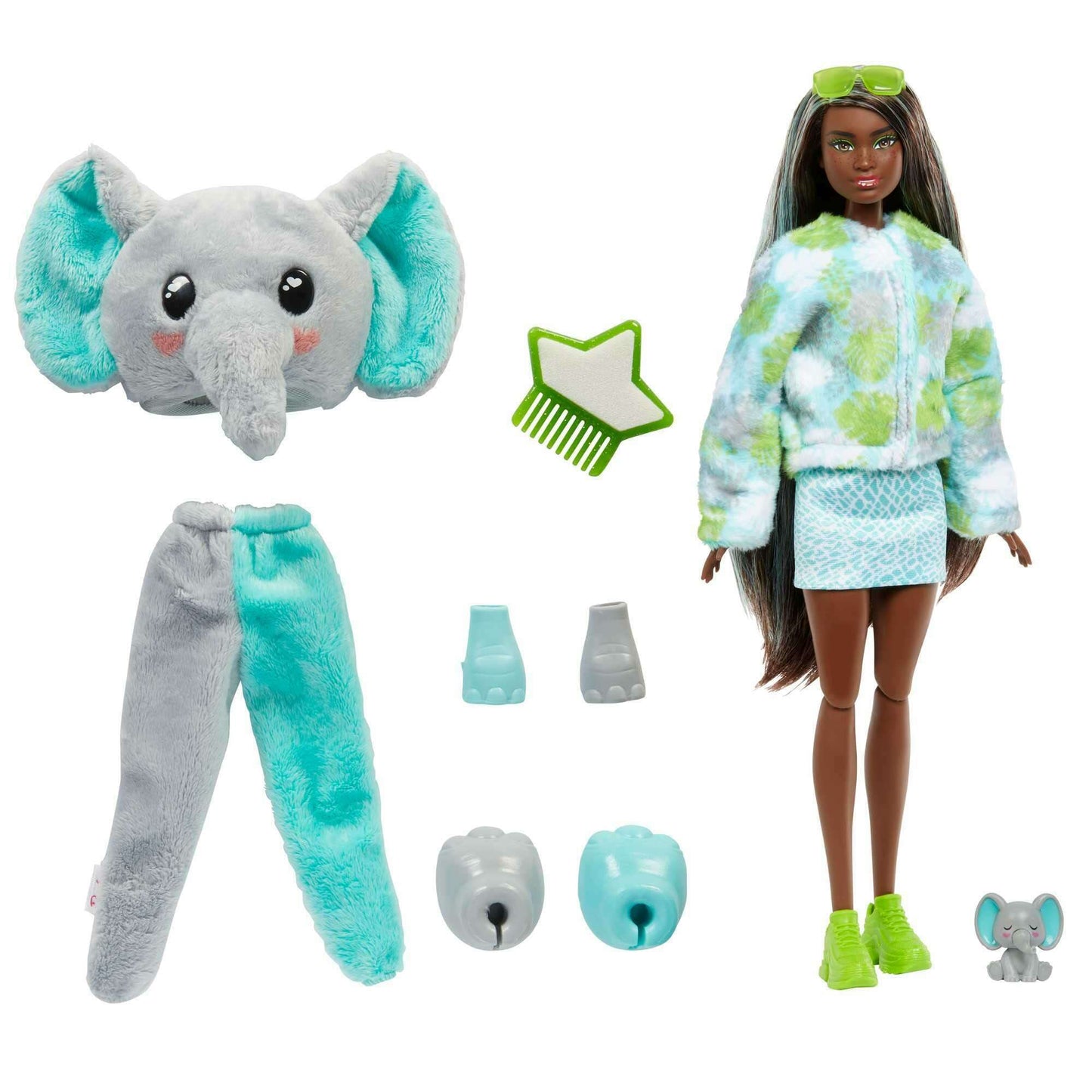 Cutie Reveal Fashion Doll -  Elephant - Medaid International